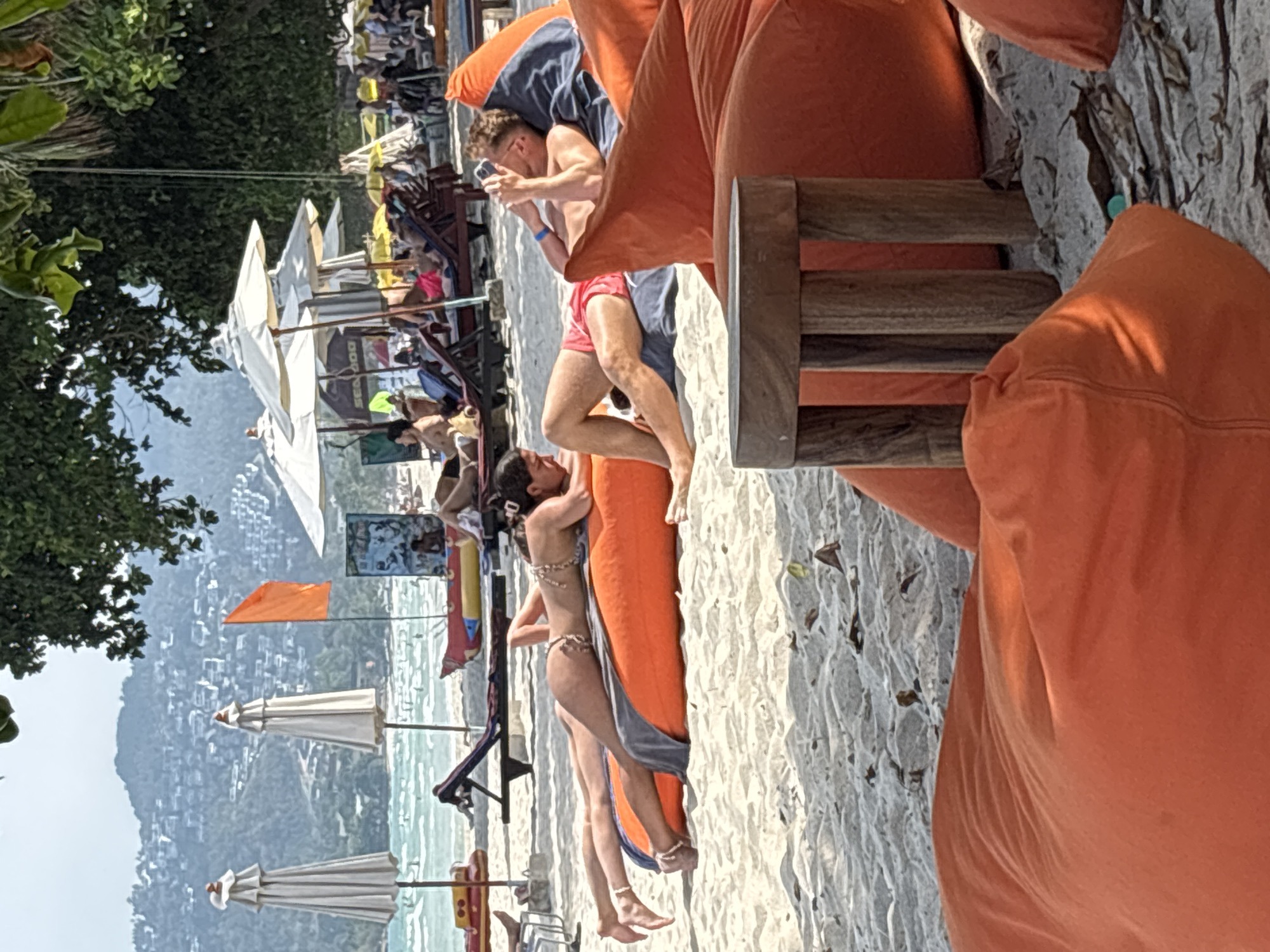 Beach workout session documented in Baan Chaweng, Thailand