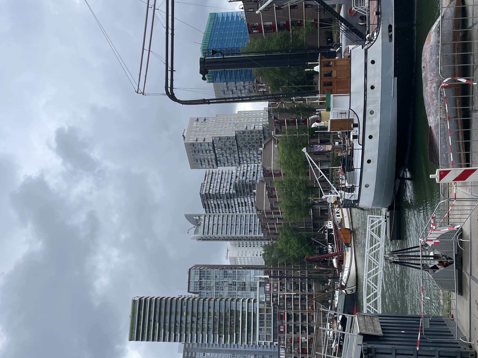 Rotterdam cityscape documented in morning photo series