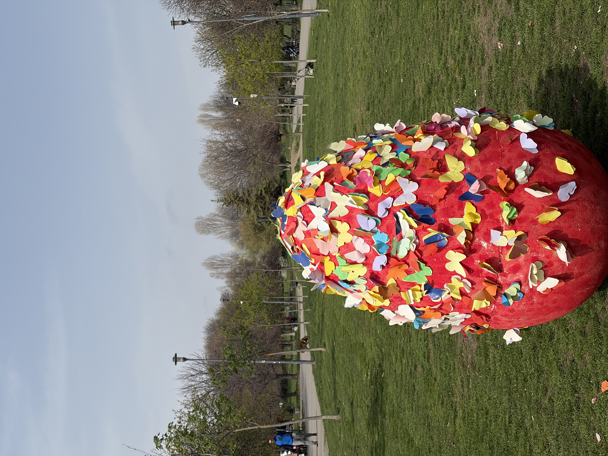 Colorful art installations spotted in Sofia park
