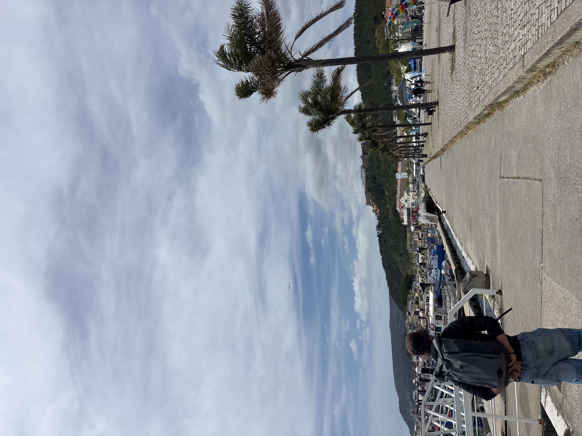 Waterfront scenes documented in Setúbal, Portugal fishing harbor