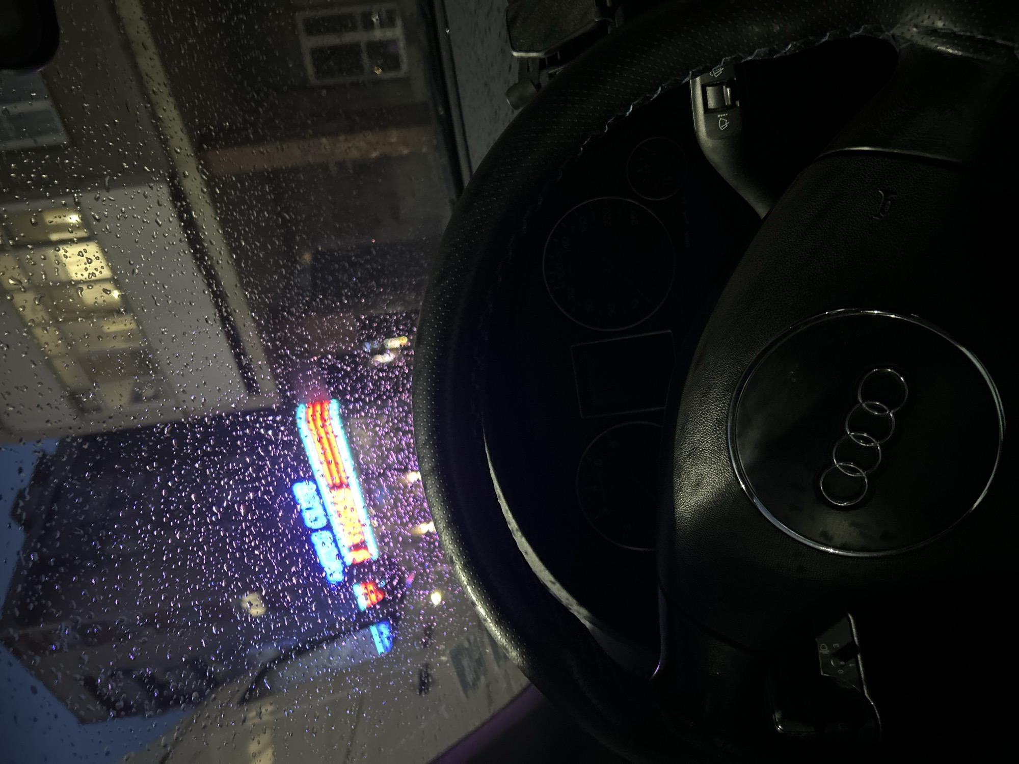 Evening scenes in Plovdiv: rainy drive, restaurant visit