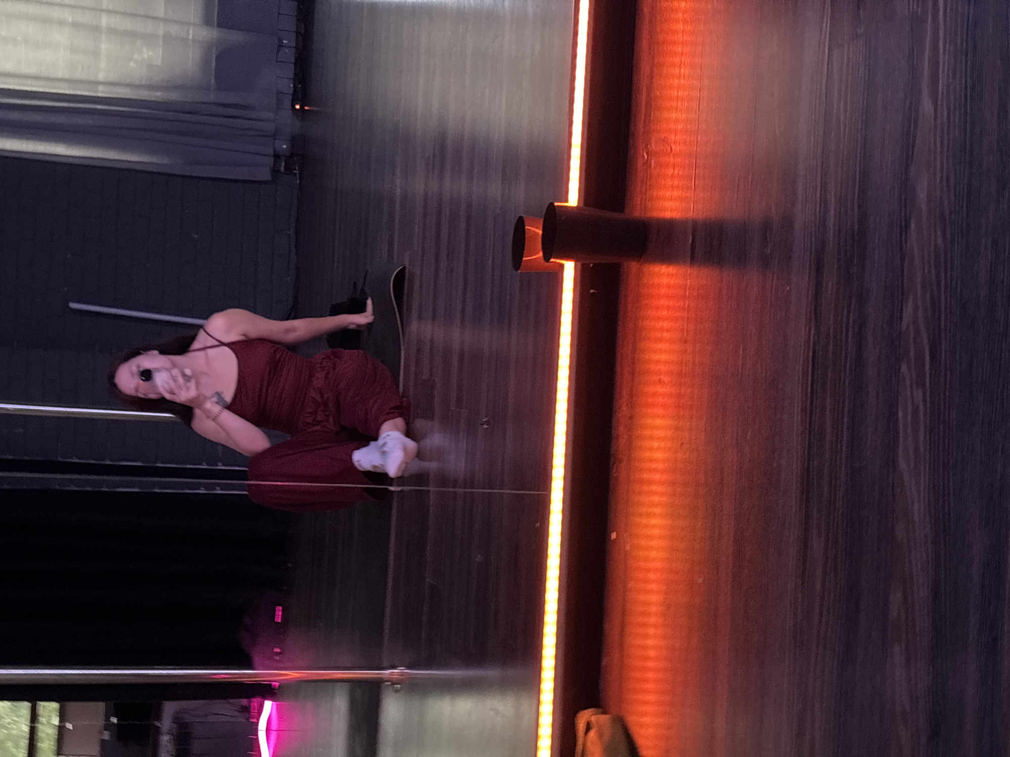 Pole dance studio session in Naberezhnye Chelny, Russia