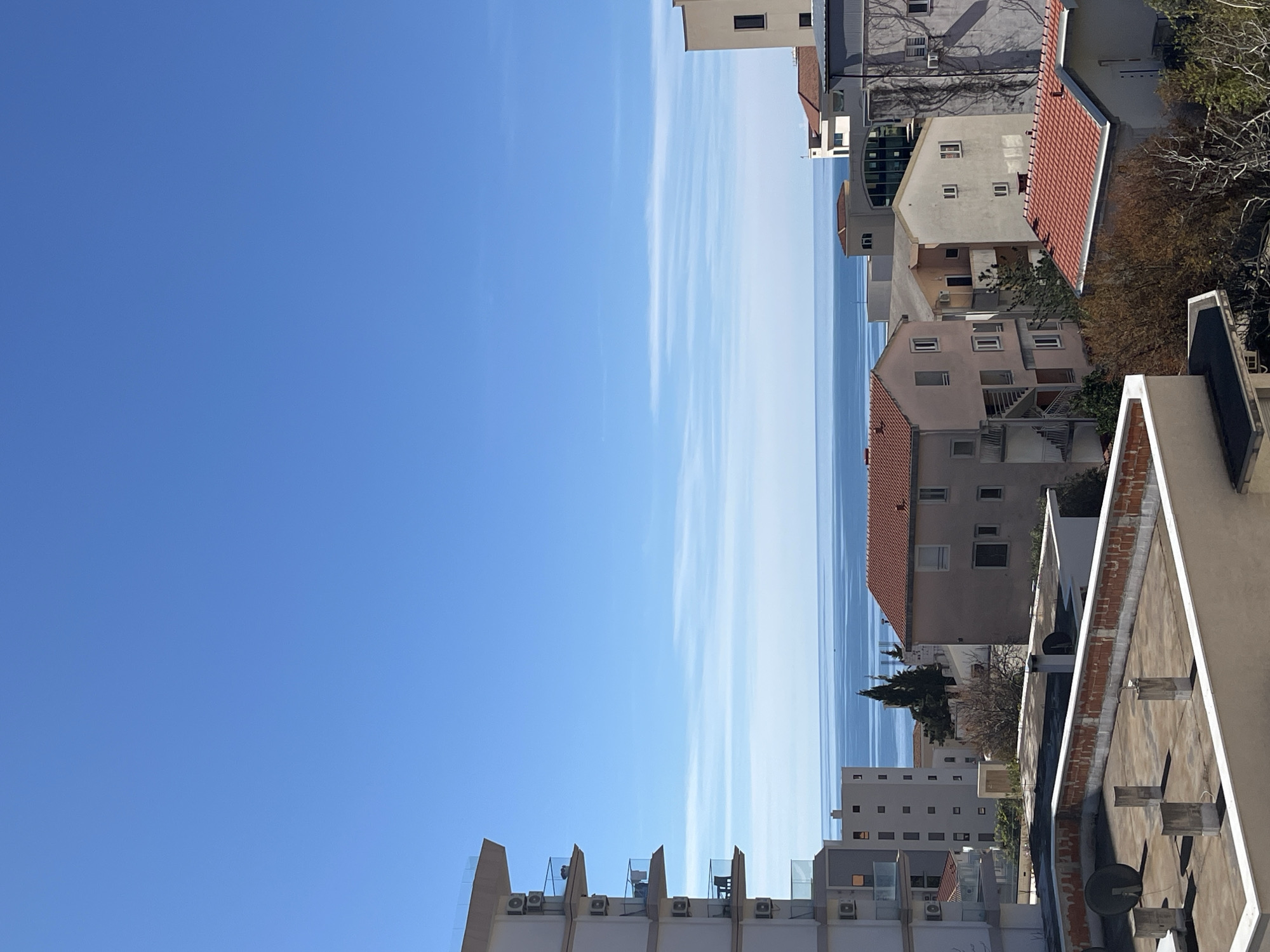 Morning views capture Boreti's coastal architecture and Adriatic scenery