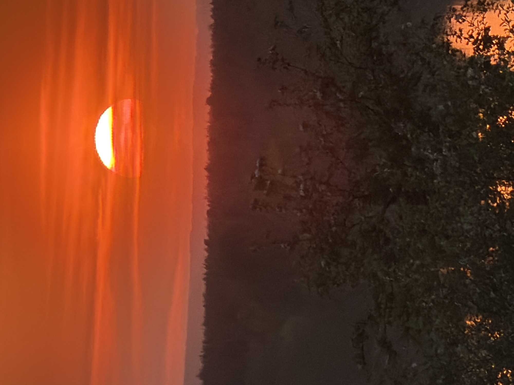 Sunset observed over Chaikovsky, Russia by multiple witnesses