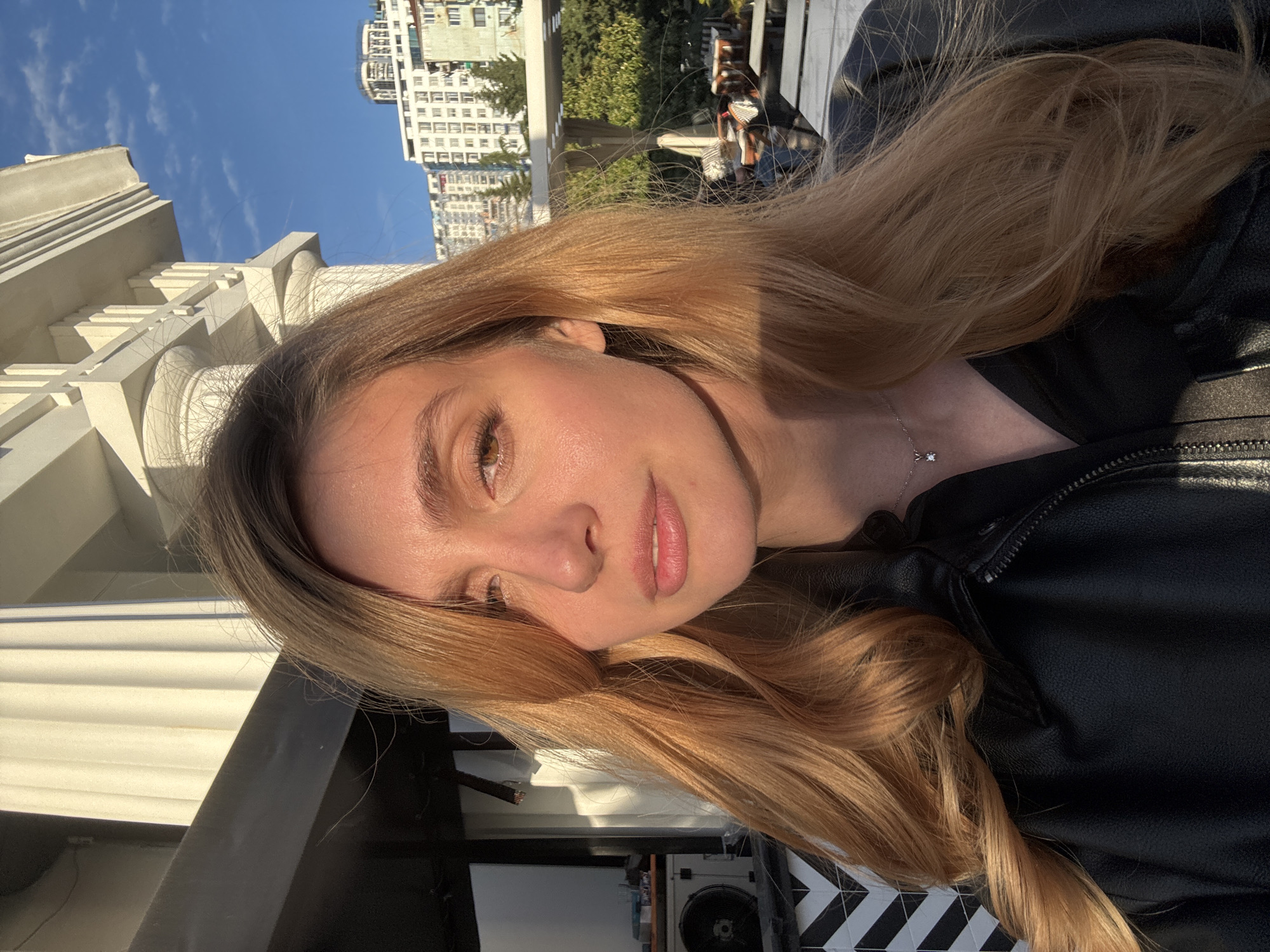 Tourist selfie session documented across Batumi, Georgia locations