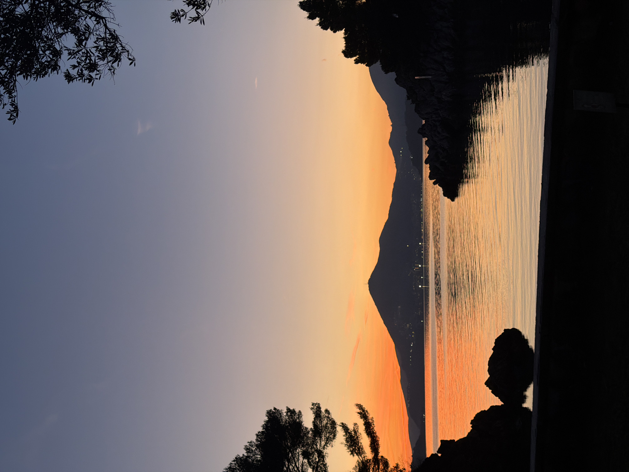 Sunset scenes and Mediterranean landscapes captured in Sveti Stefan