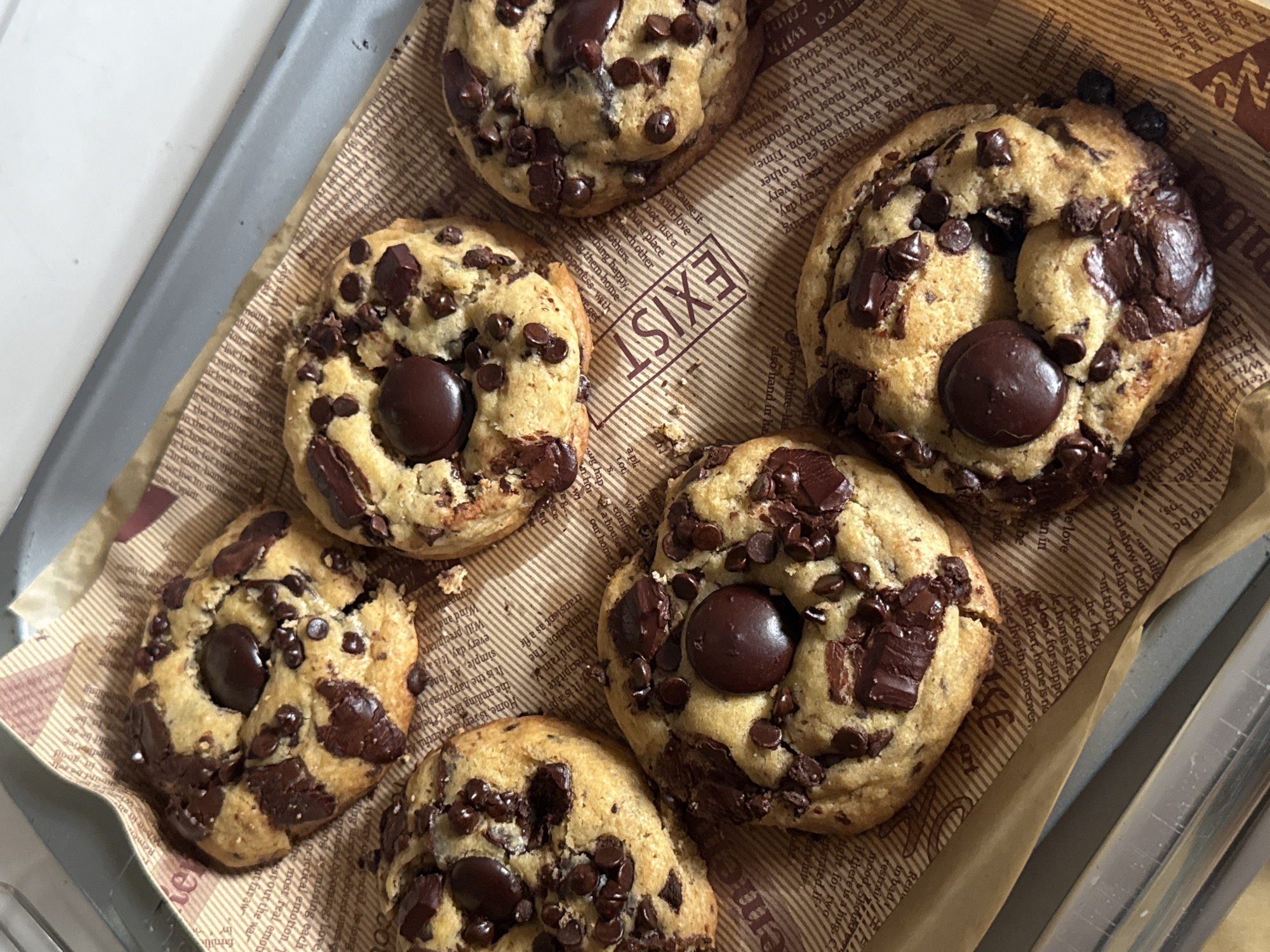 Chocolate chip cookies documented in Davao City bakery