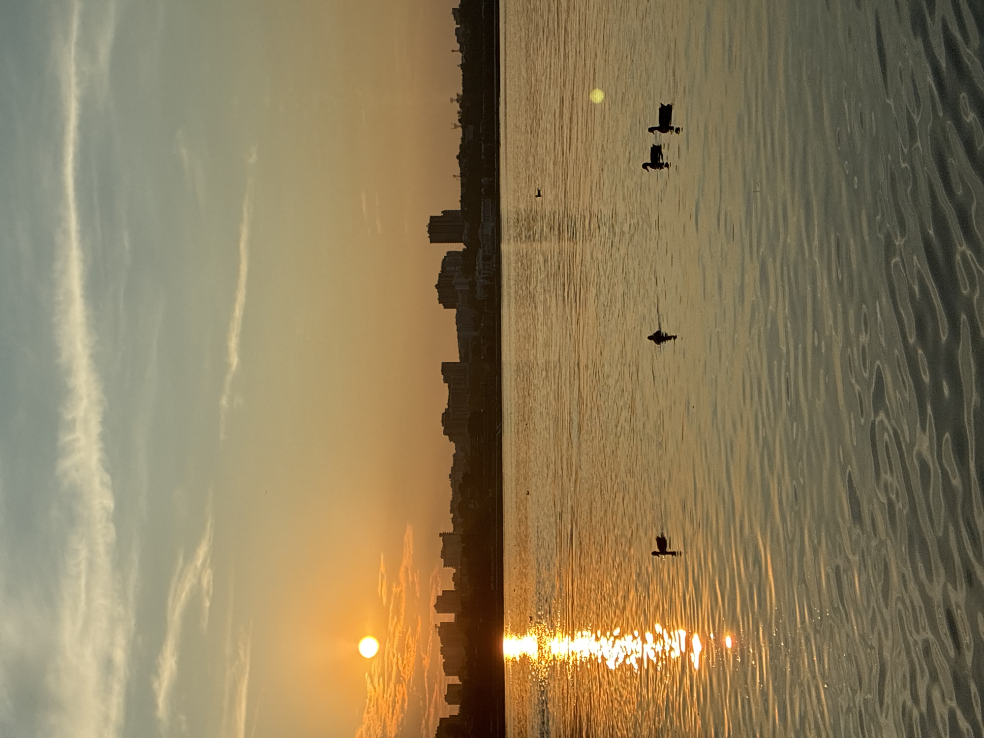 Evening stroll through Irkutsk streets along the Angara River