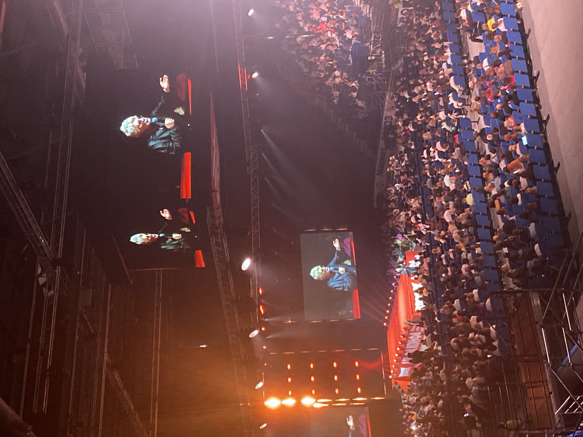 Packed arena event underway in Ufa, Russia