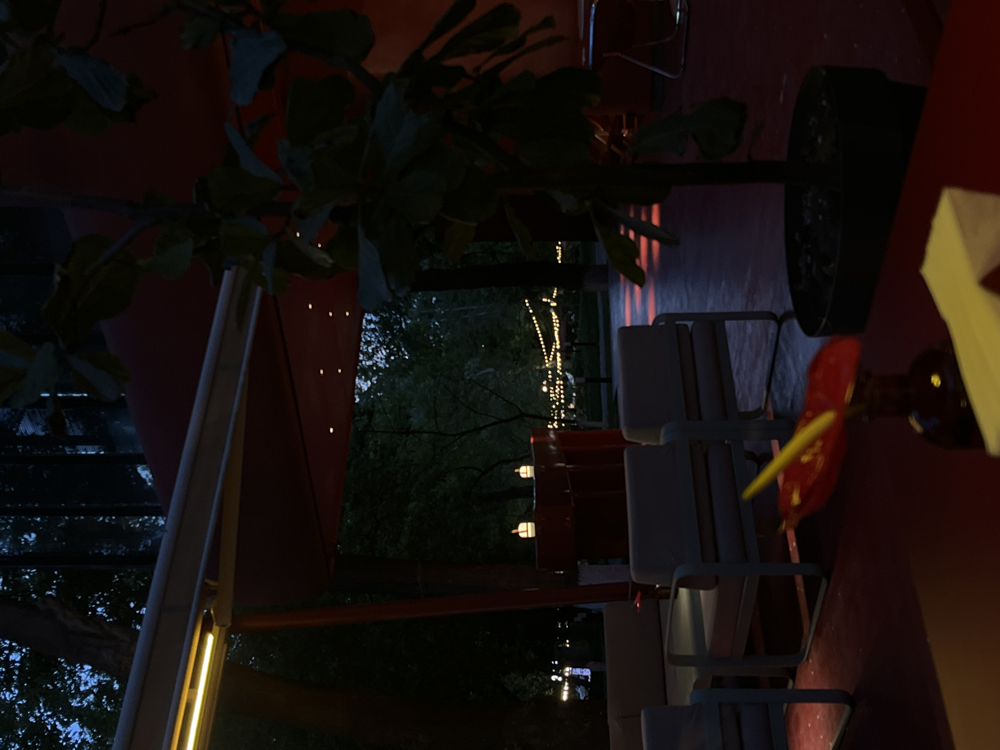 Evening scenes captured in Yerevan: outdoor dining, shopping selfie