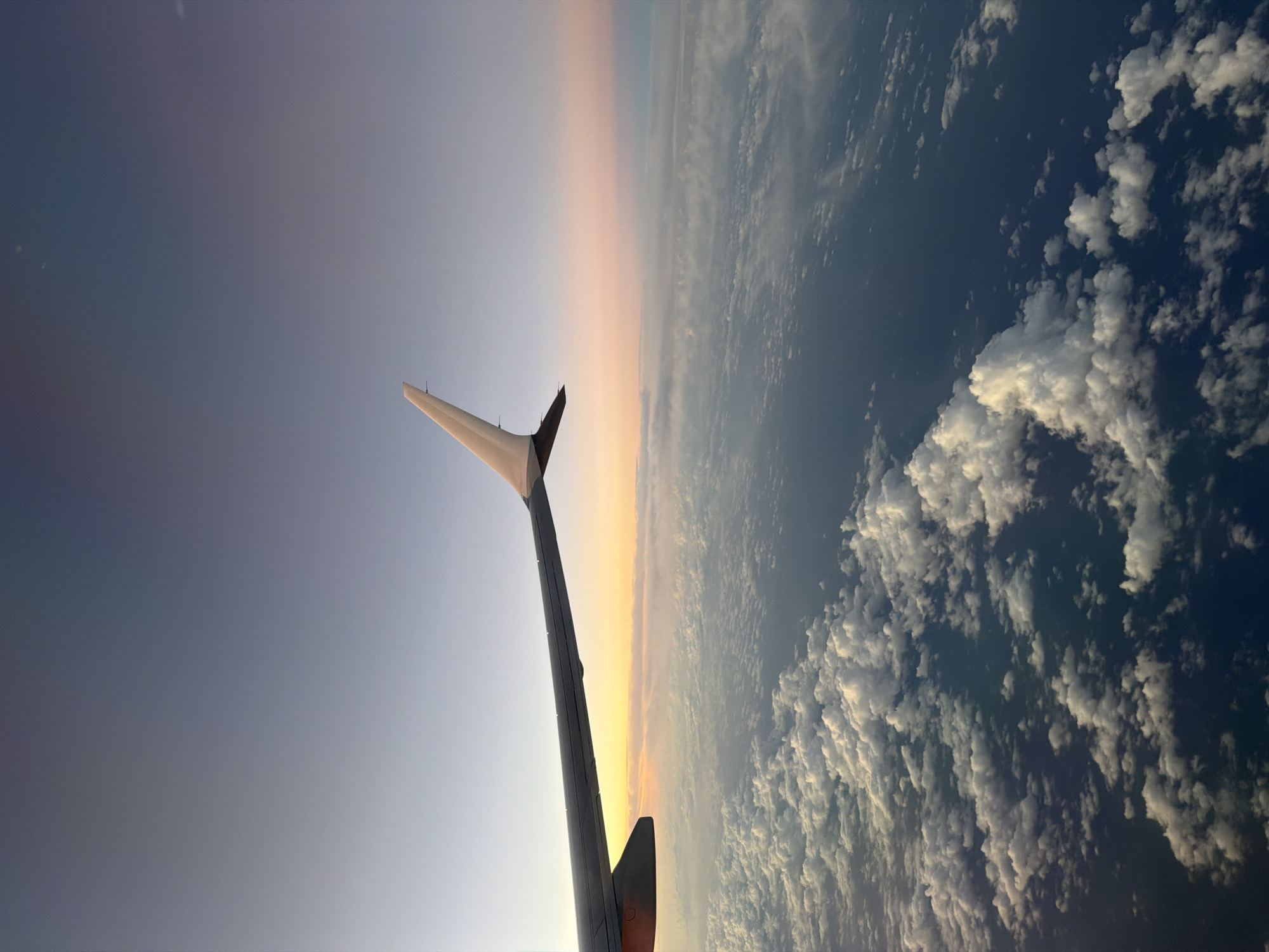 Passenger documents aerial views during flight over Florida Gulf Coast
