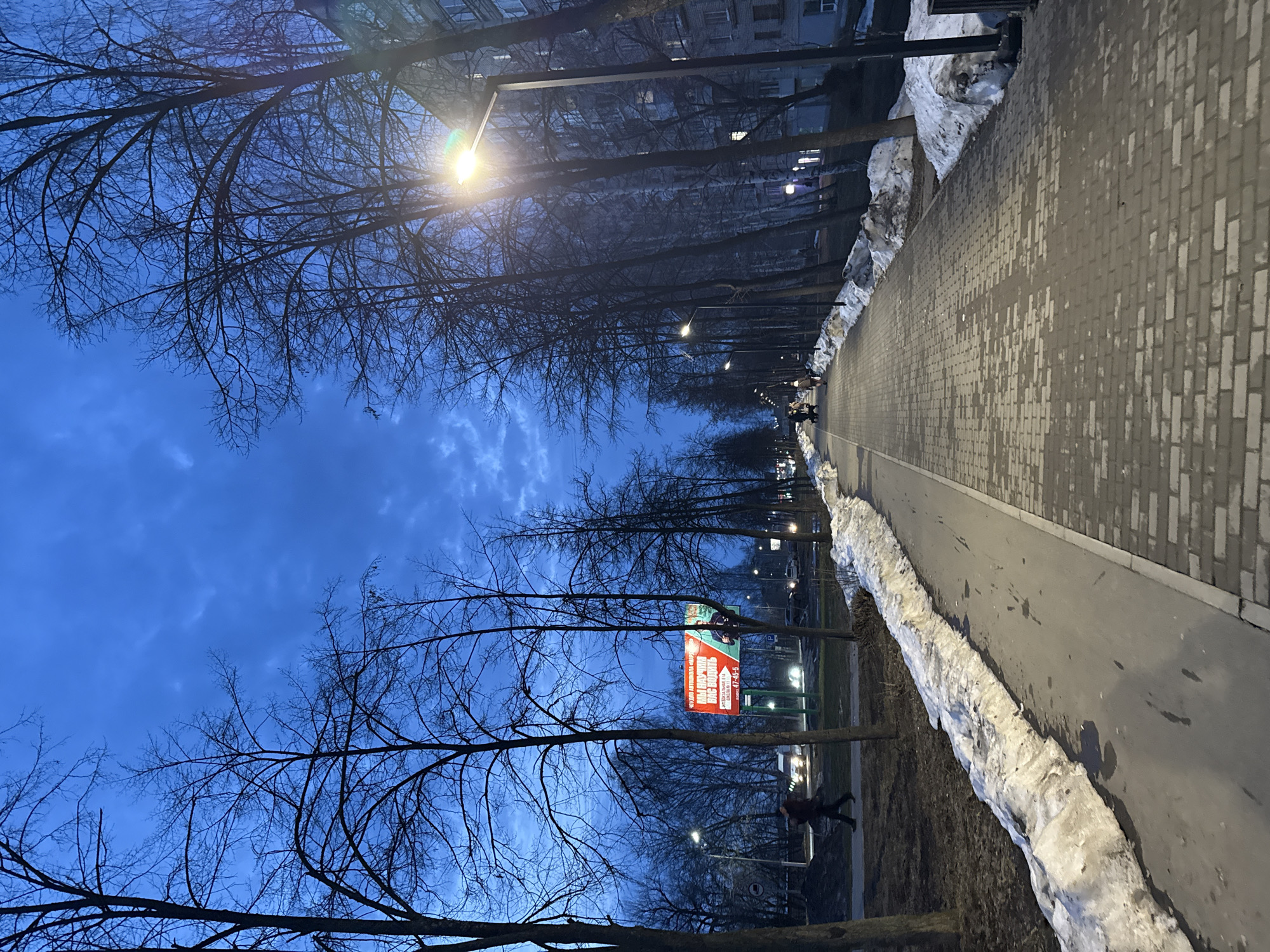 Woman in winter jacket spotted across multiple dusk locations