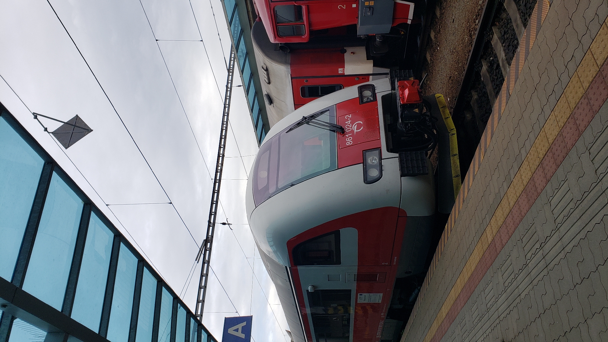 Street scenes and rail yard views from a July morning in Prešov