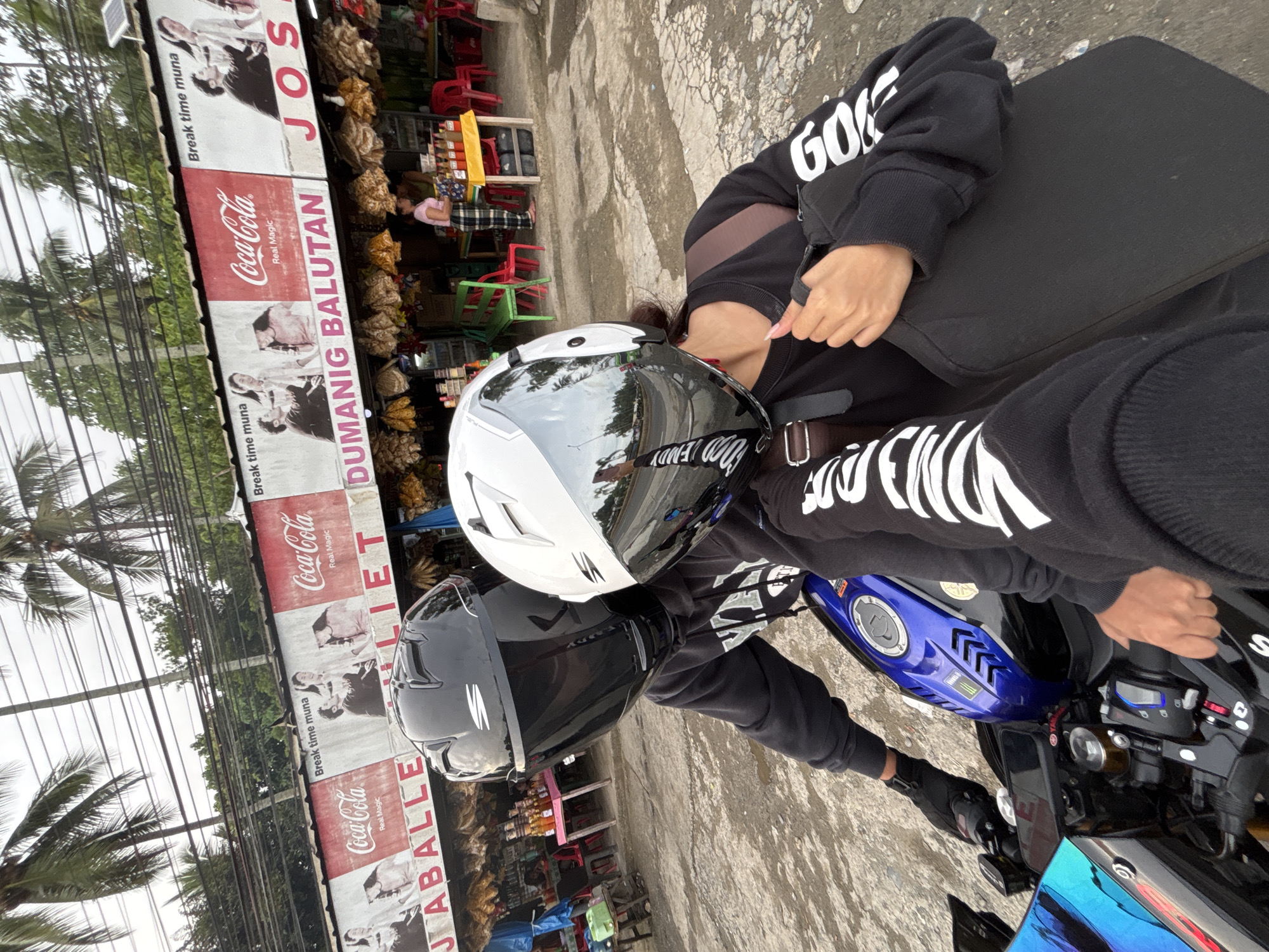Evening motorcycle gathering documented in Carmen, Philippines