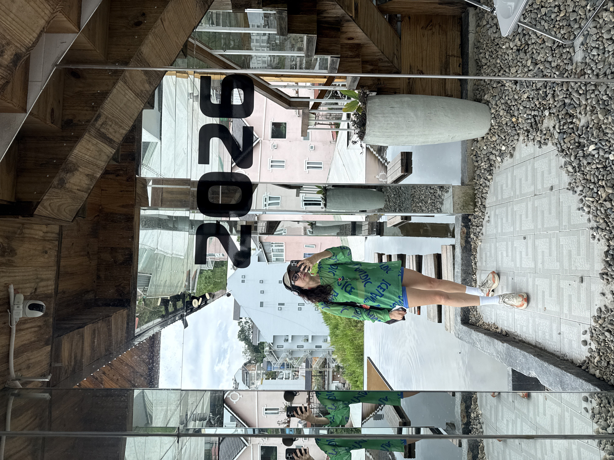 Coffee shop visit in Da Lat with city views and quirky decor
