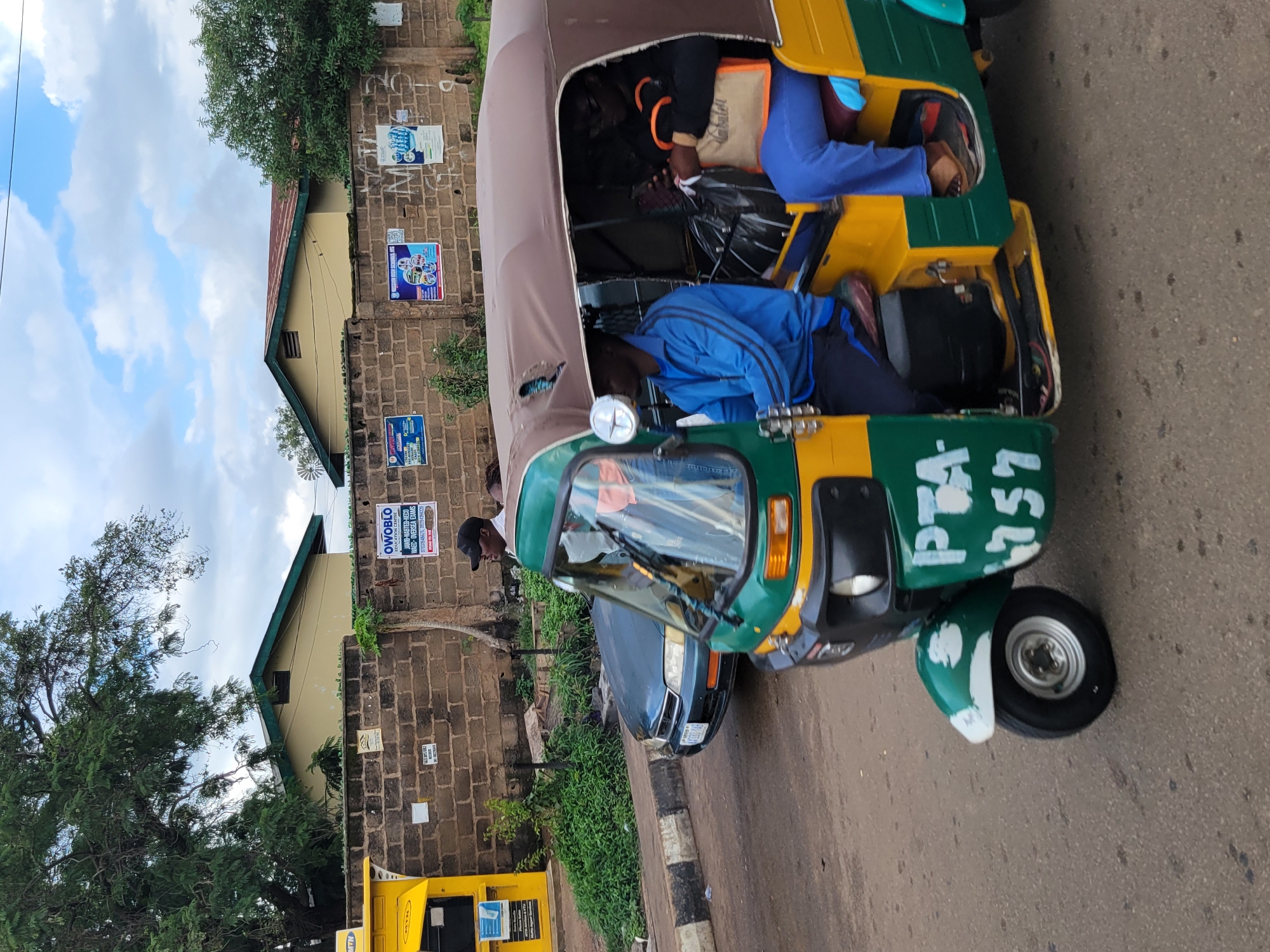 Everyday street life across two Jos-area neighborhoods