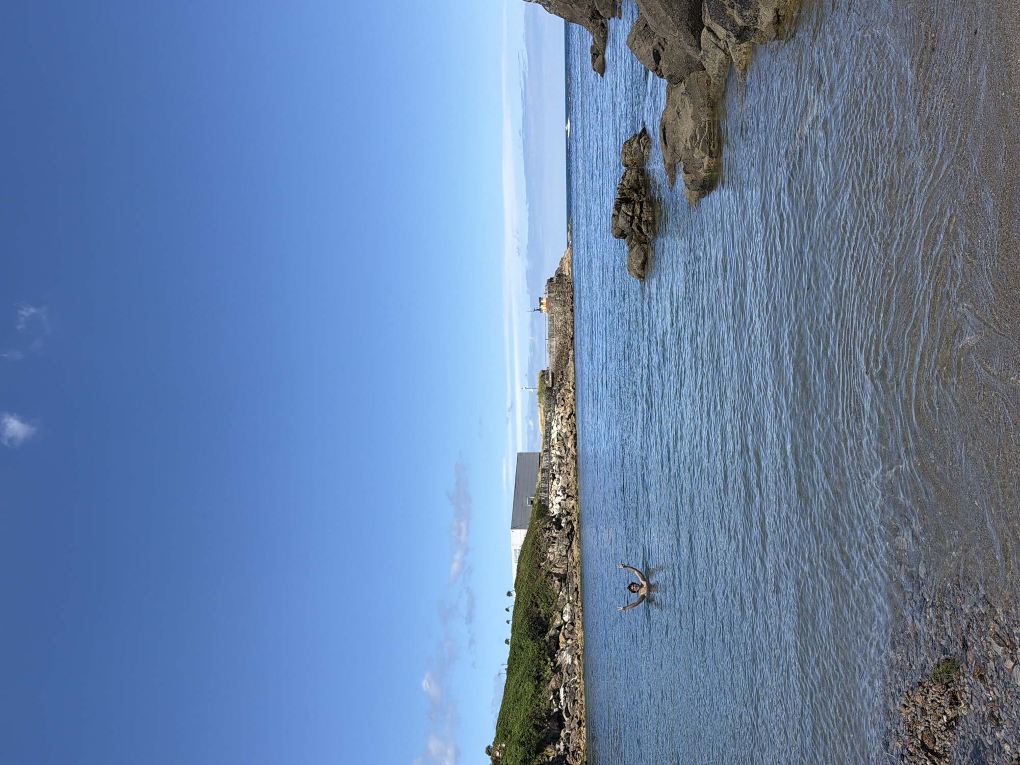 Sunny coastal day near Aquarium Finisterrae, A Coruña