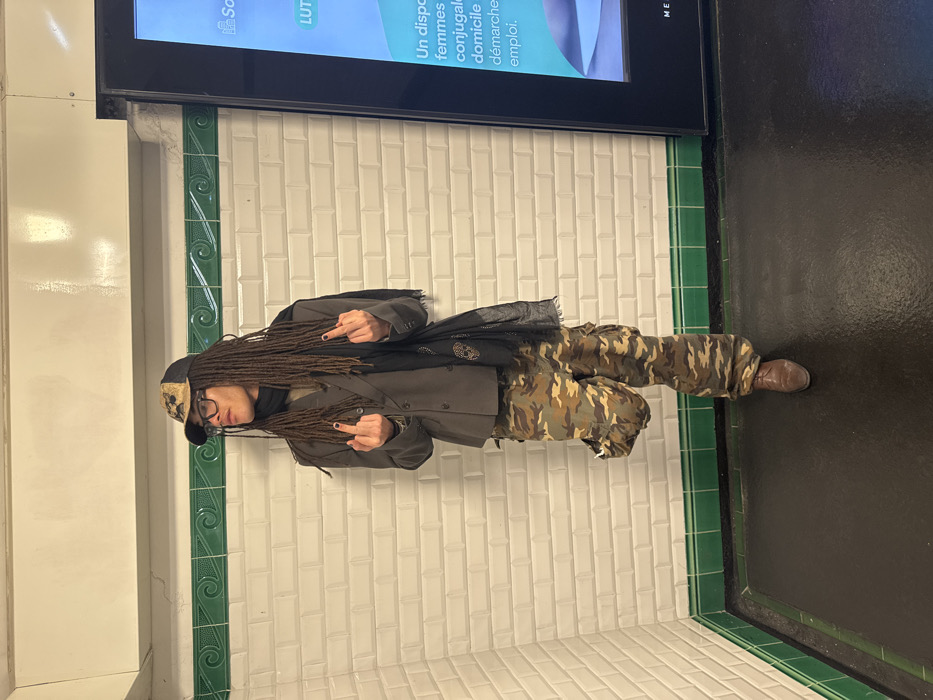 Young adults documented during evening social activities across Paris
