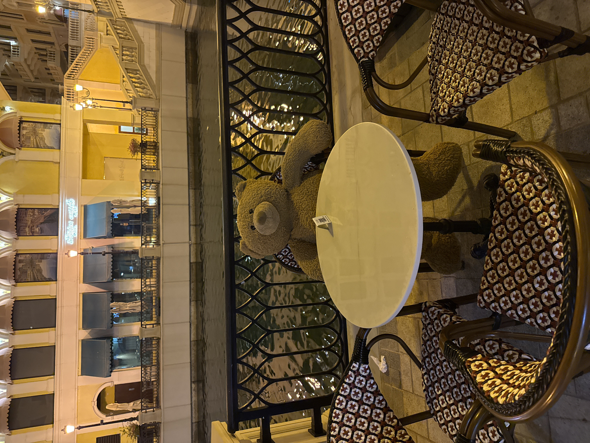 Evening scenes captured across Doha's Qanat Quartier restaurants and canals