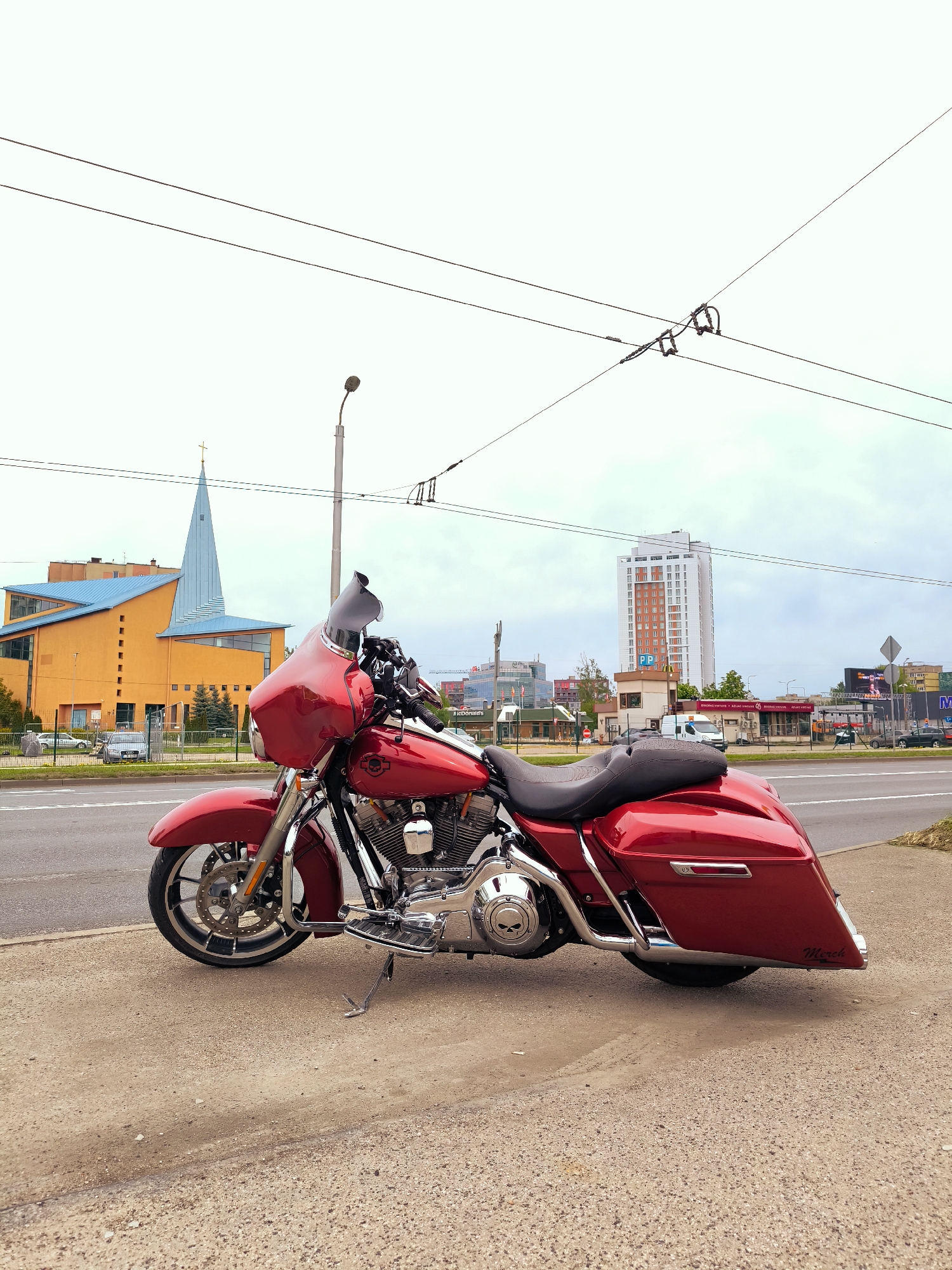 Ordinary Monday morning moments documented across Riga, Latvia