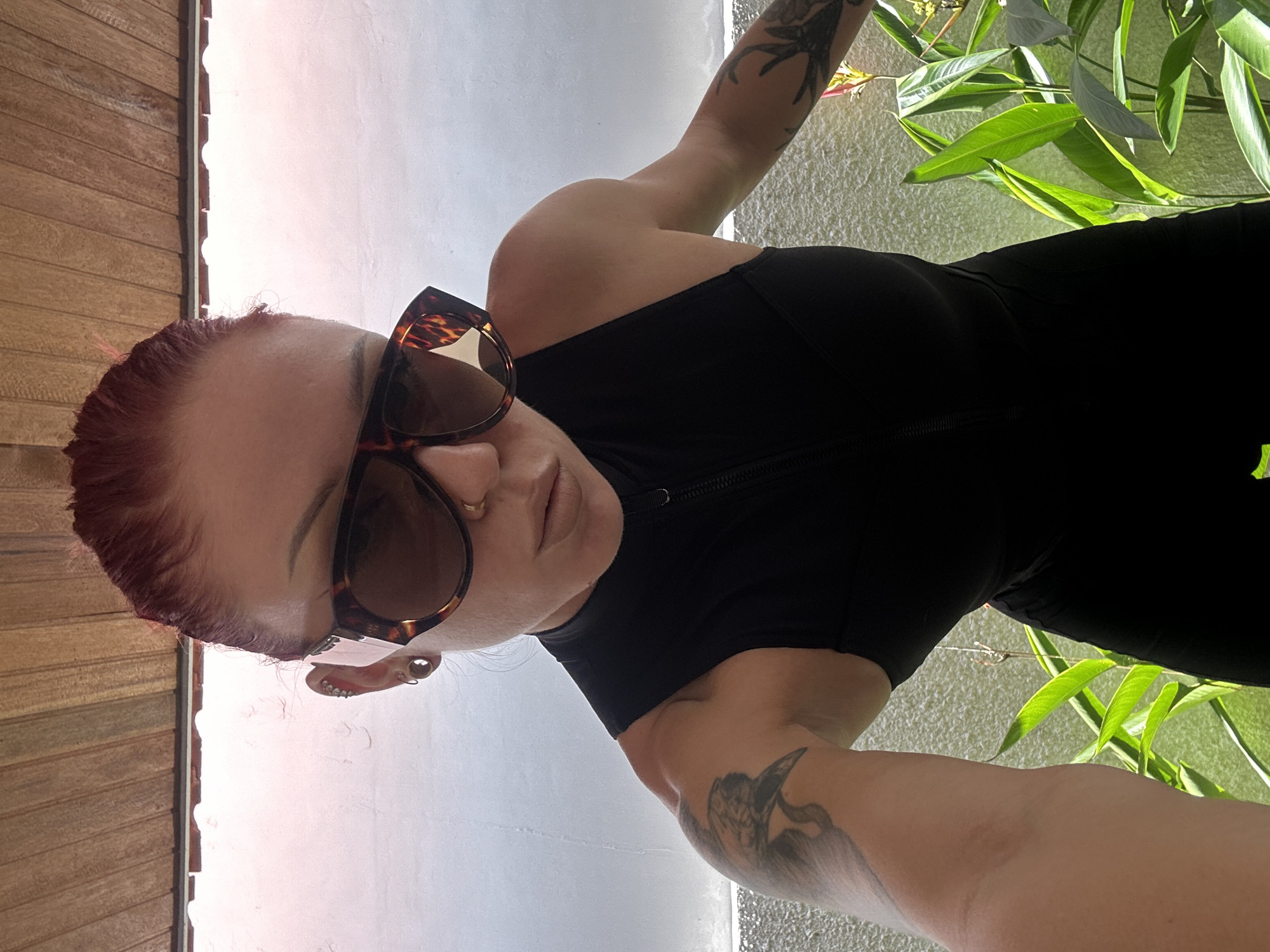 Woman spotted in tropical North Kuta setting
