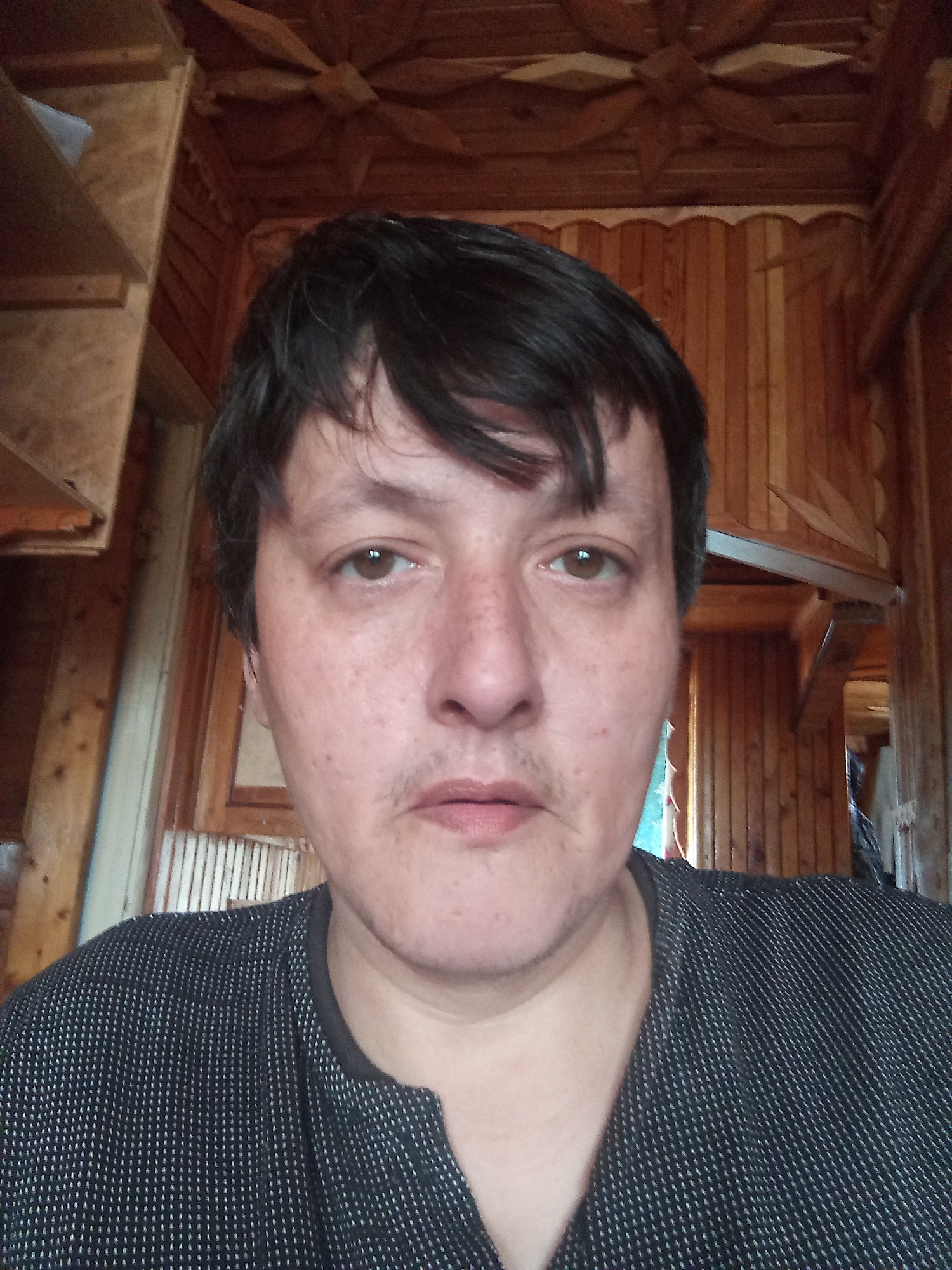 Close-up selfie from Vsevolozhsk, Russia