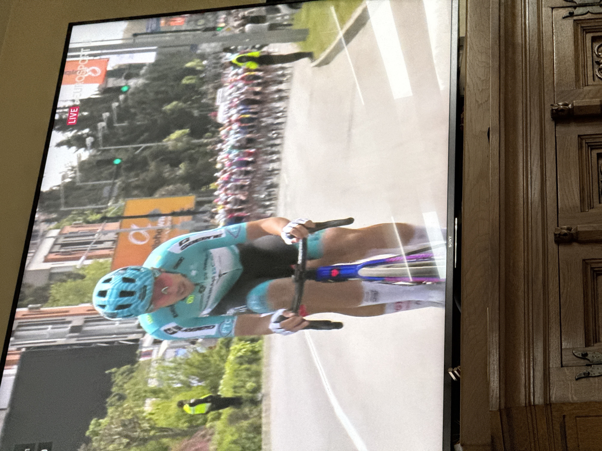 Troyan resident captures Giro d'Italia viewing and spring tulips
