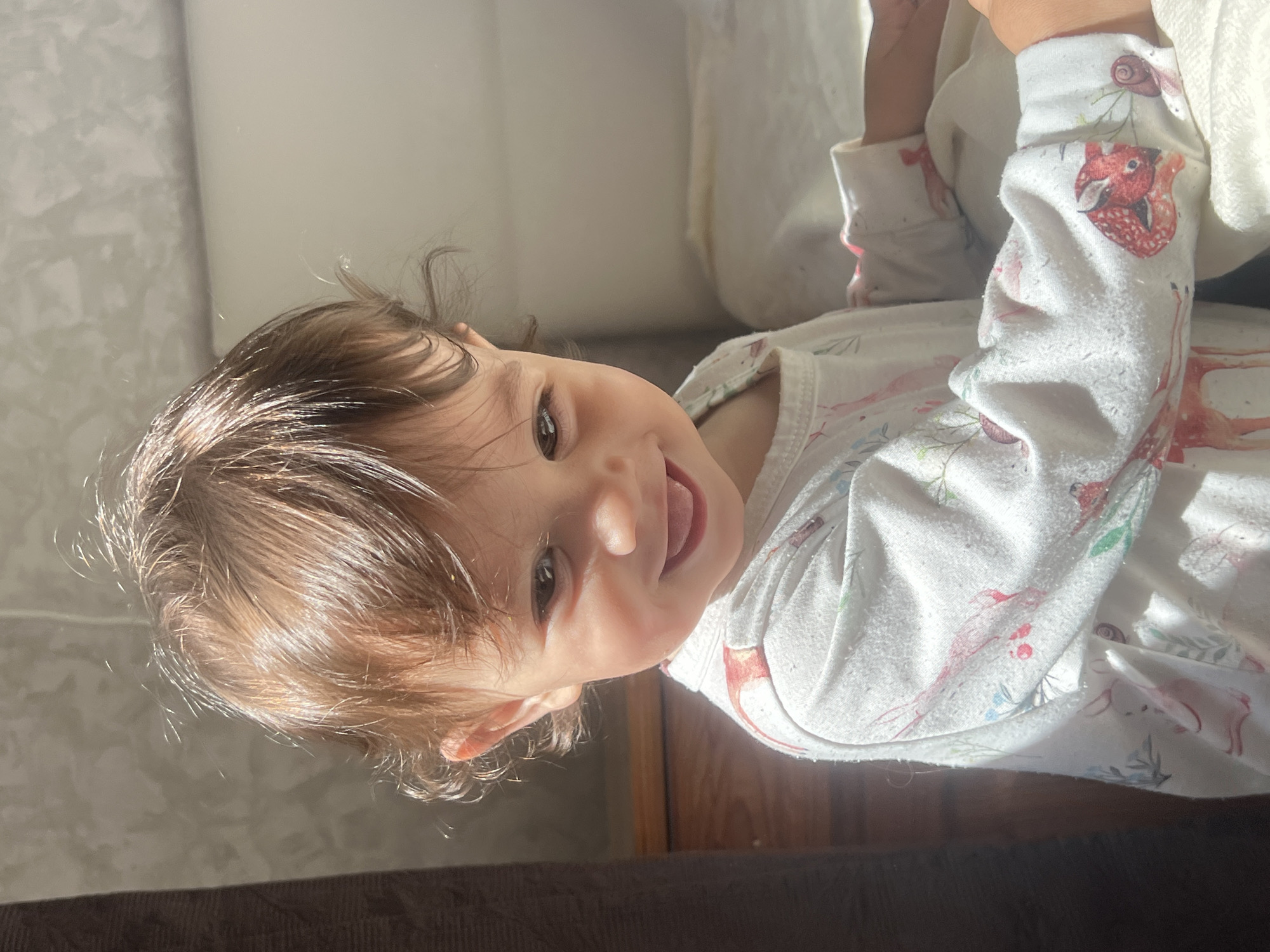 Toddler portraits captured in morning sunlight in Elena, Bulgaria