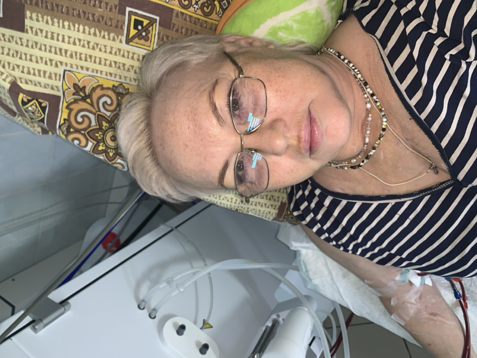 Elderly woman receives medical care in Chaikovsky hospital