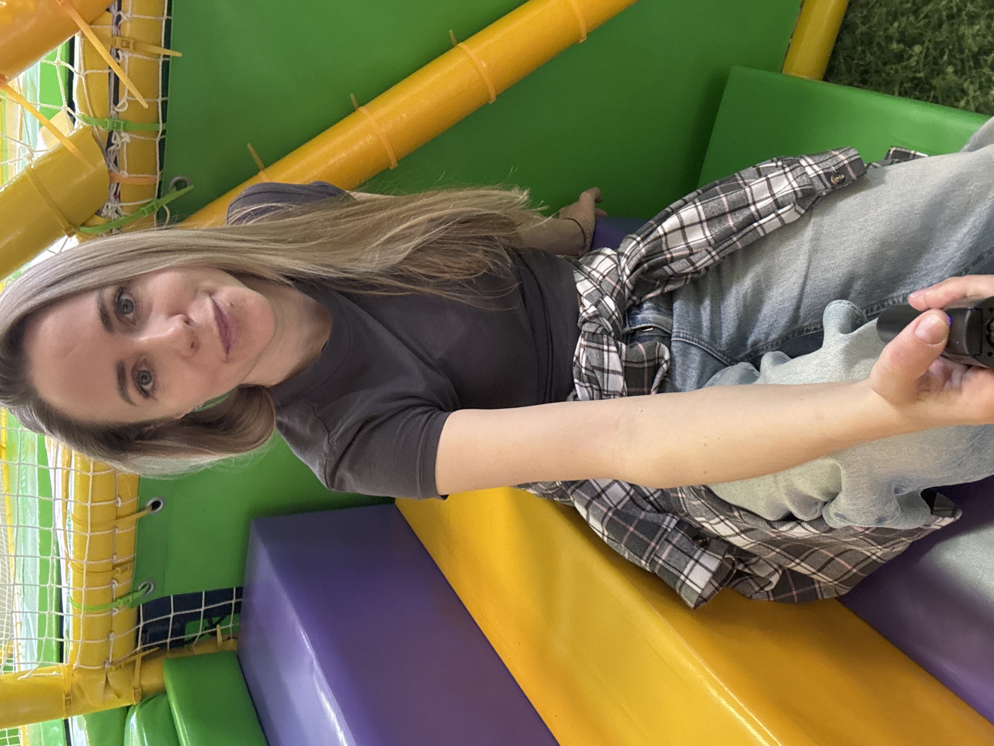 Family fun at indoor trampoline park in Chaikovsky, Russia
