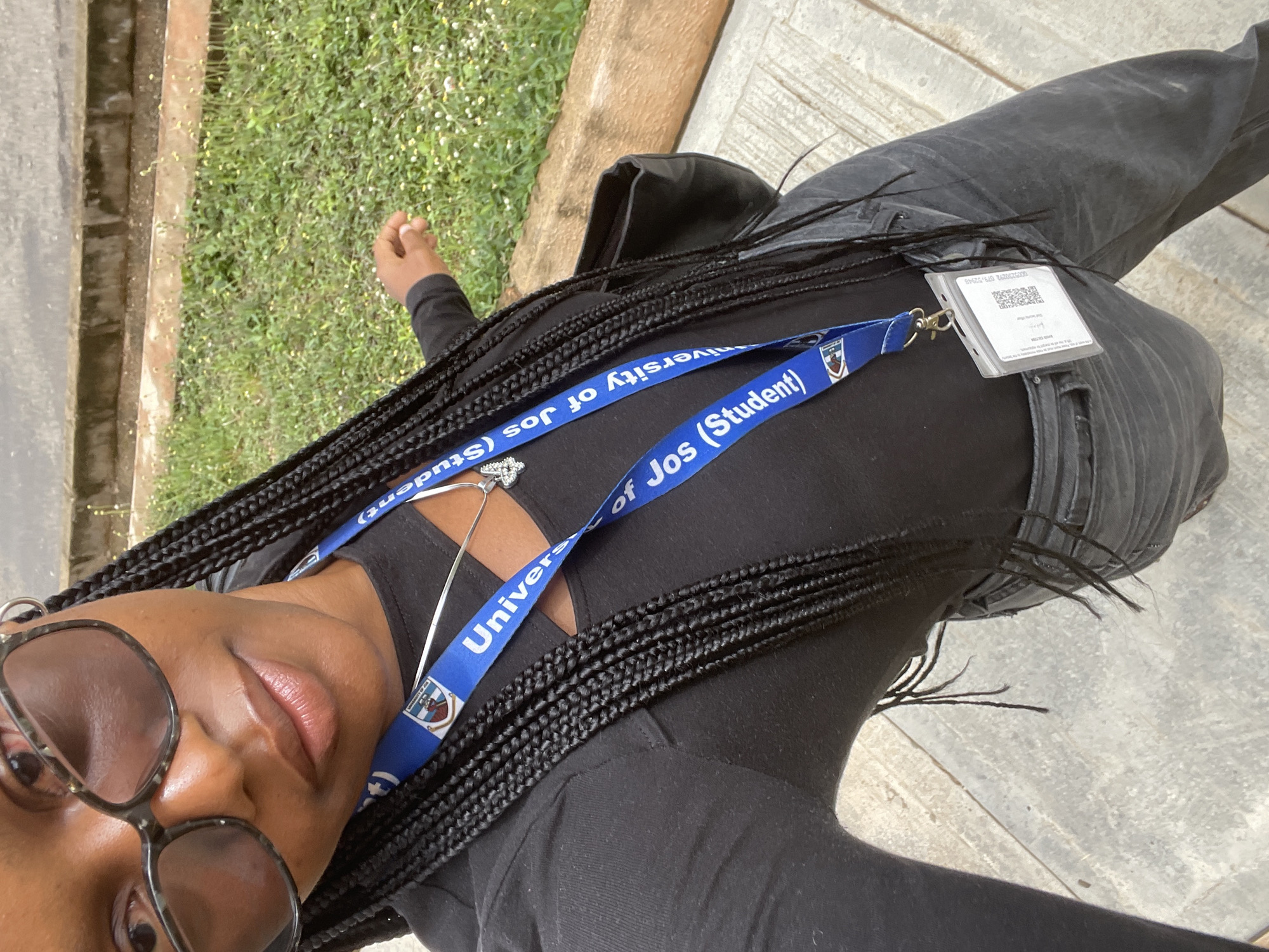 Students on campus at University of Jos, Nigeria