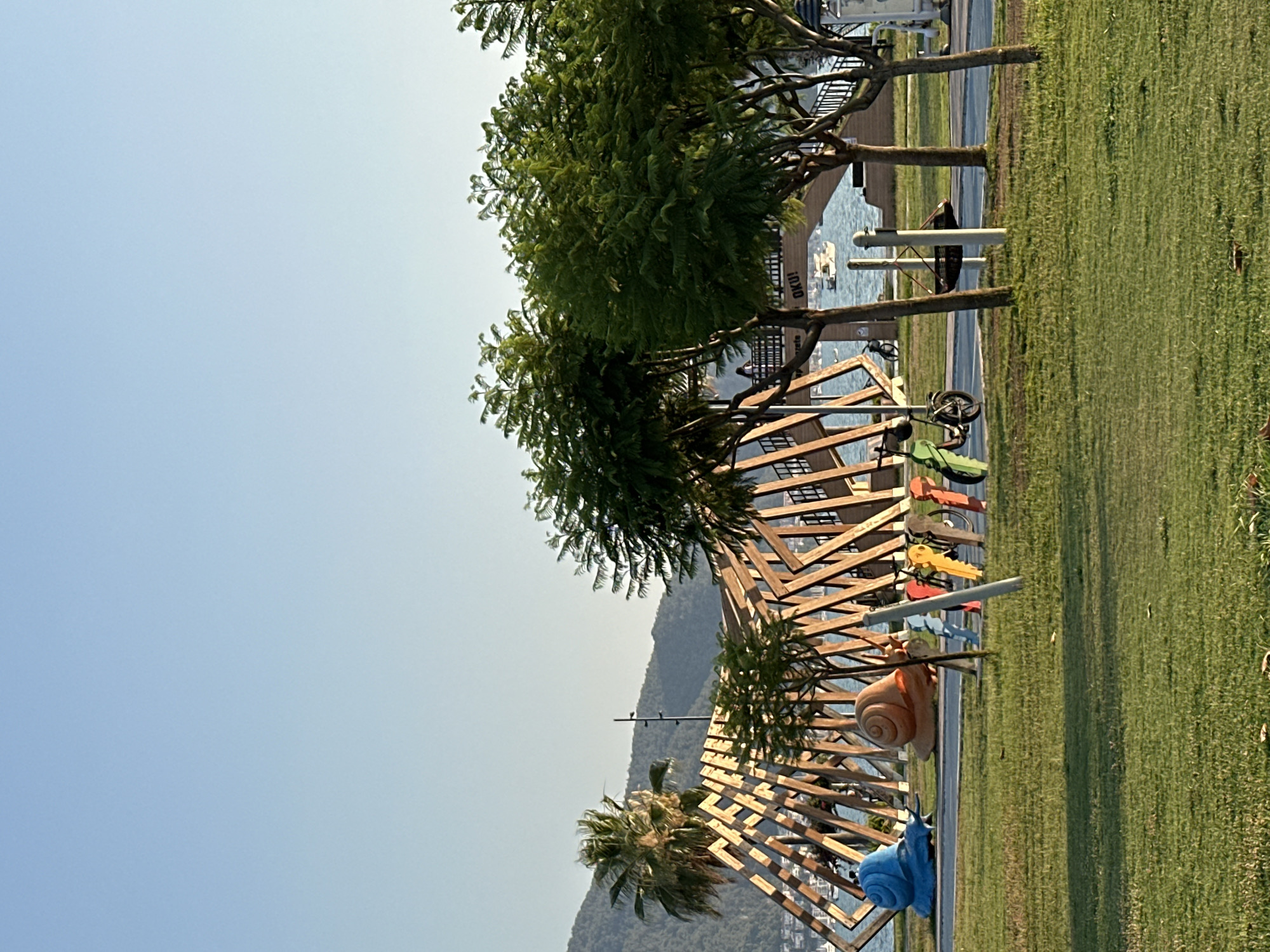 Lazy summer afternoon in Fethiye's Fethi Bey Park