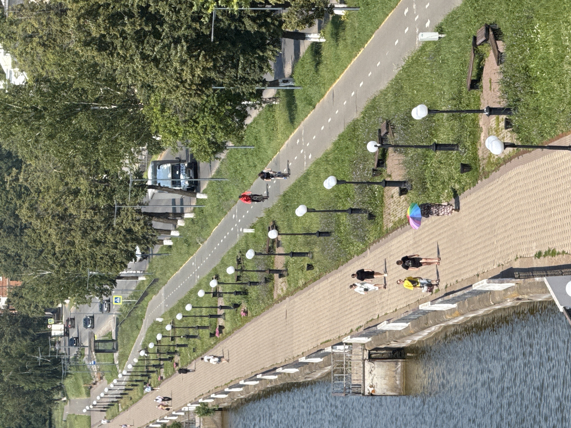 Sunny café outing turns stormy along the Votkinsk riverbank