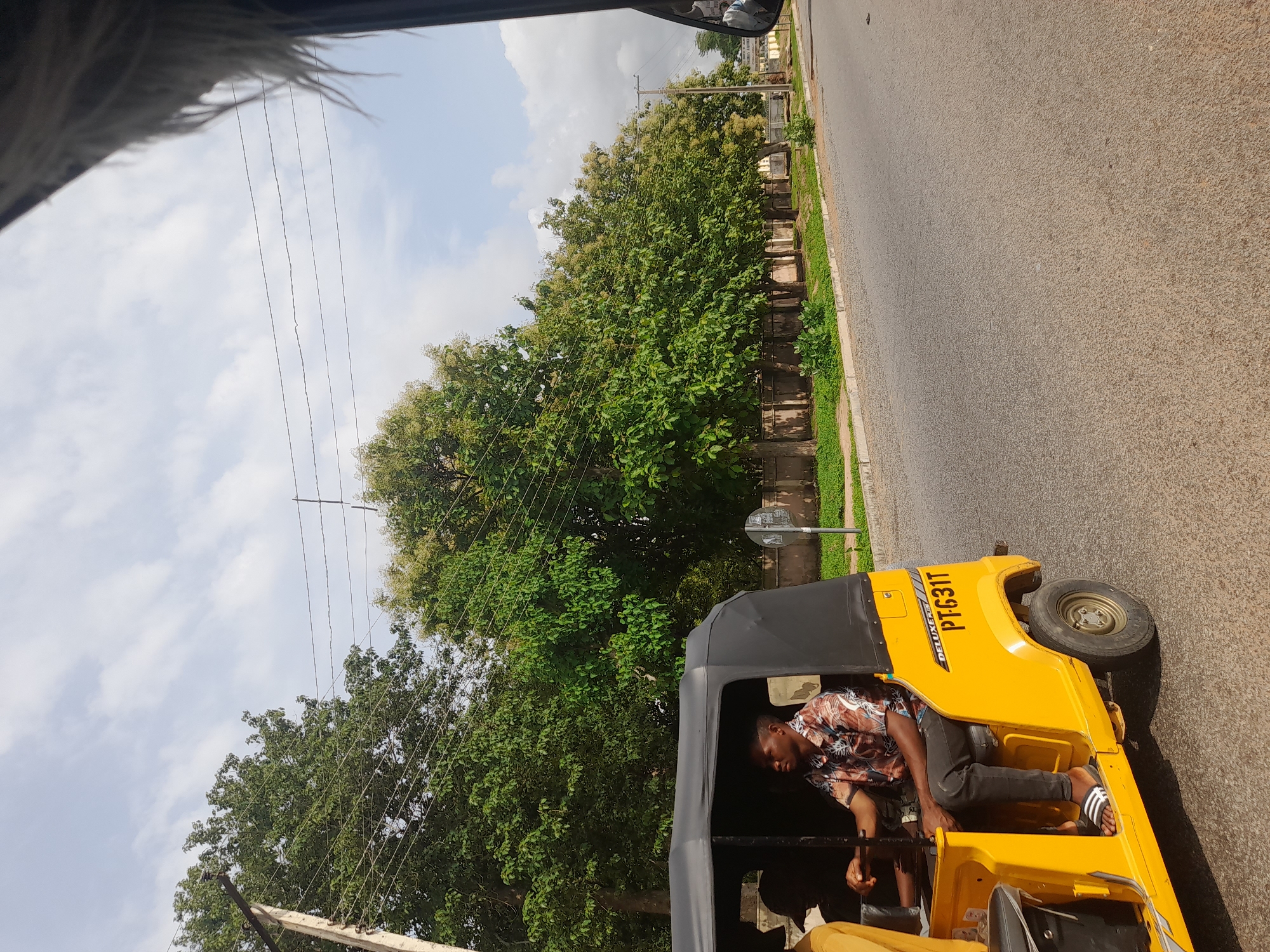 Street-level scenes from Jalingo, Nigeria on a June afternoon