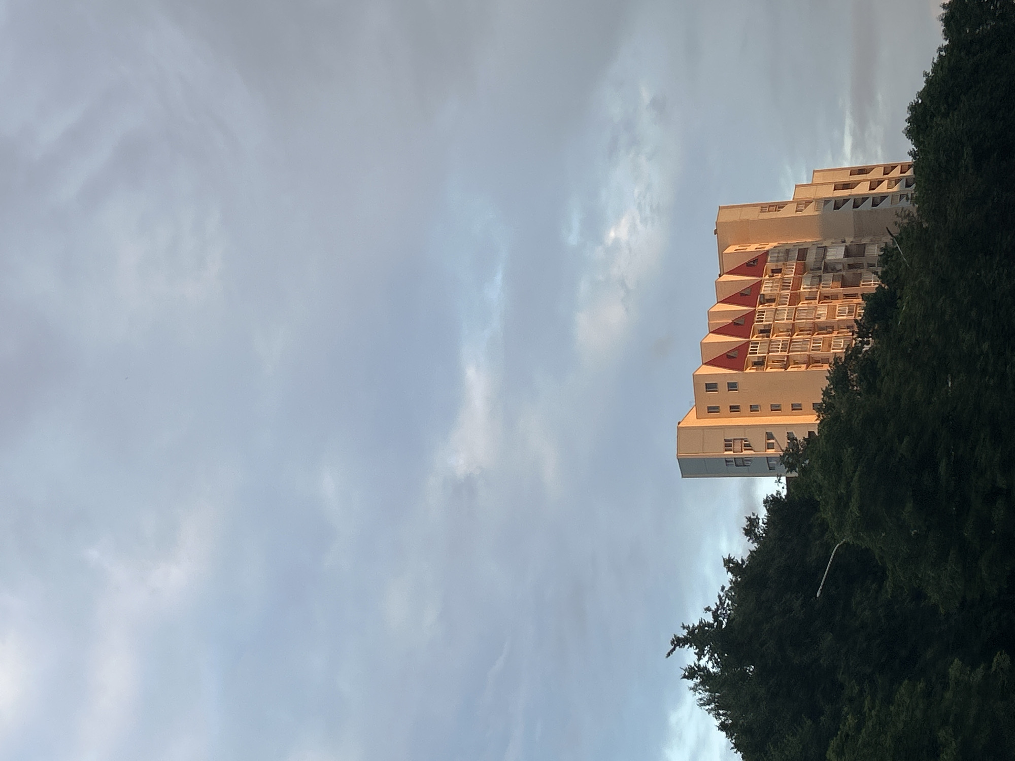 Minsk streets and skyline at golden hour, July 2026
