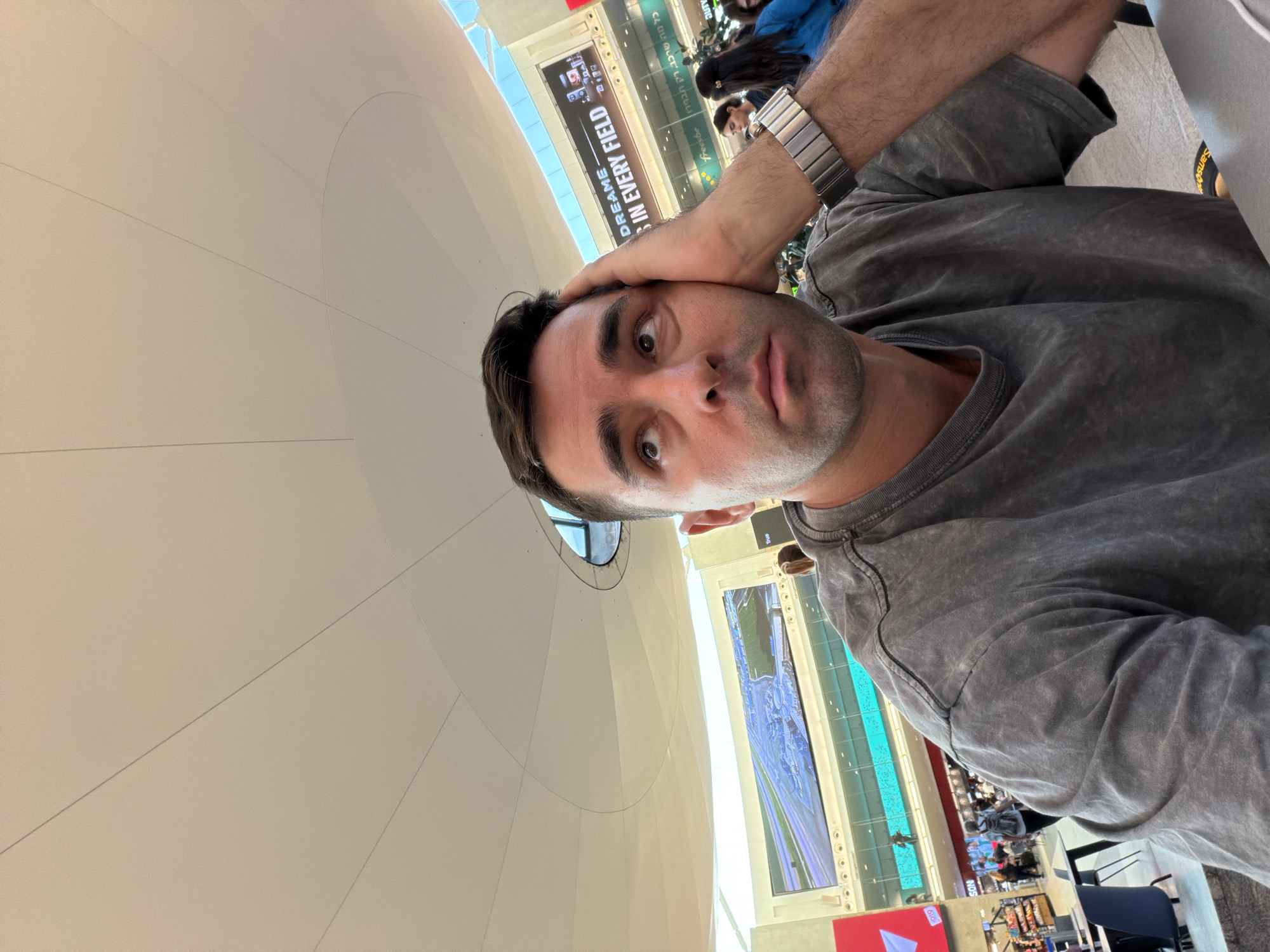 Casual selfie moment somewhere in Israel
