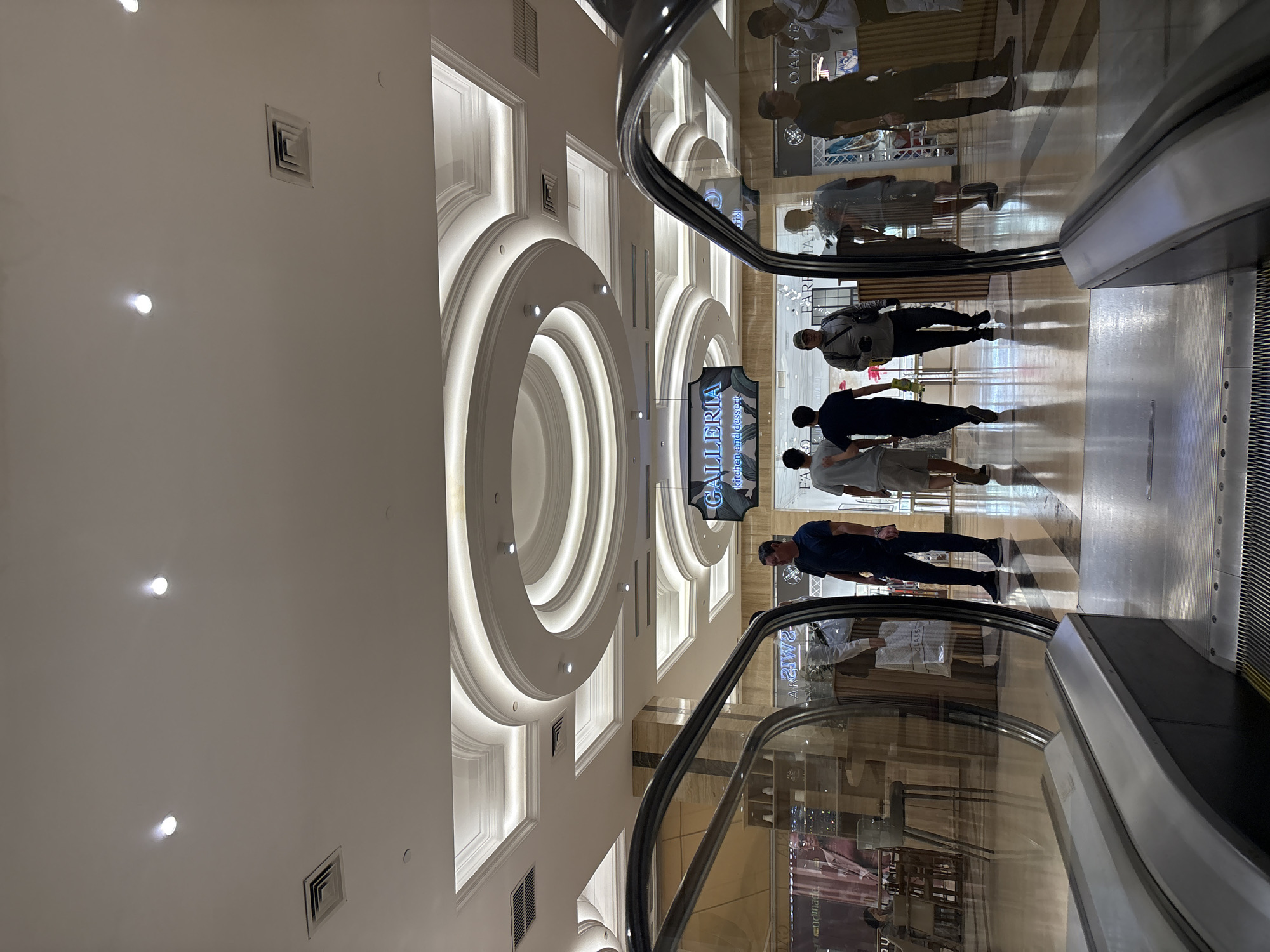 Browsing a shopping mall in Astana, Kazakhstan