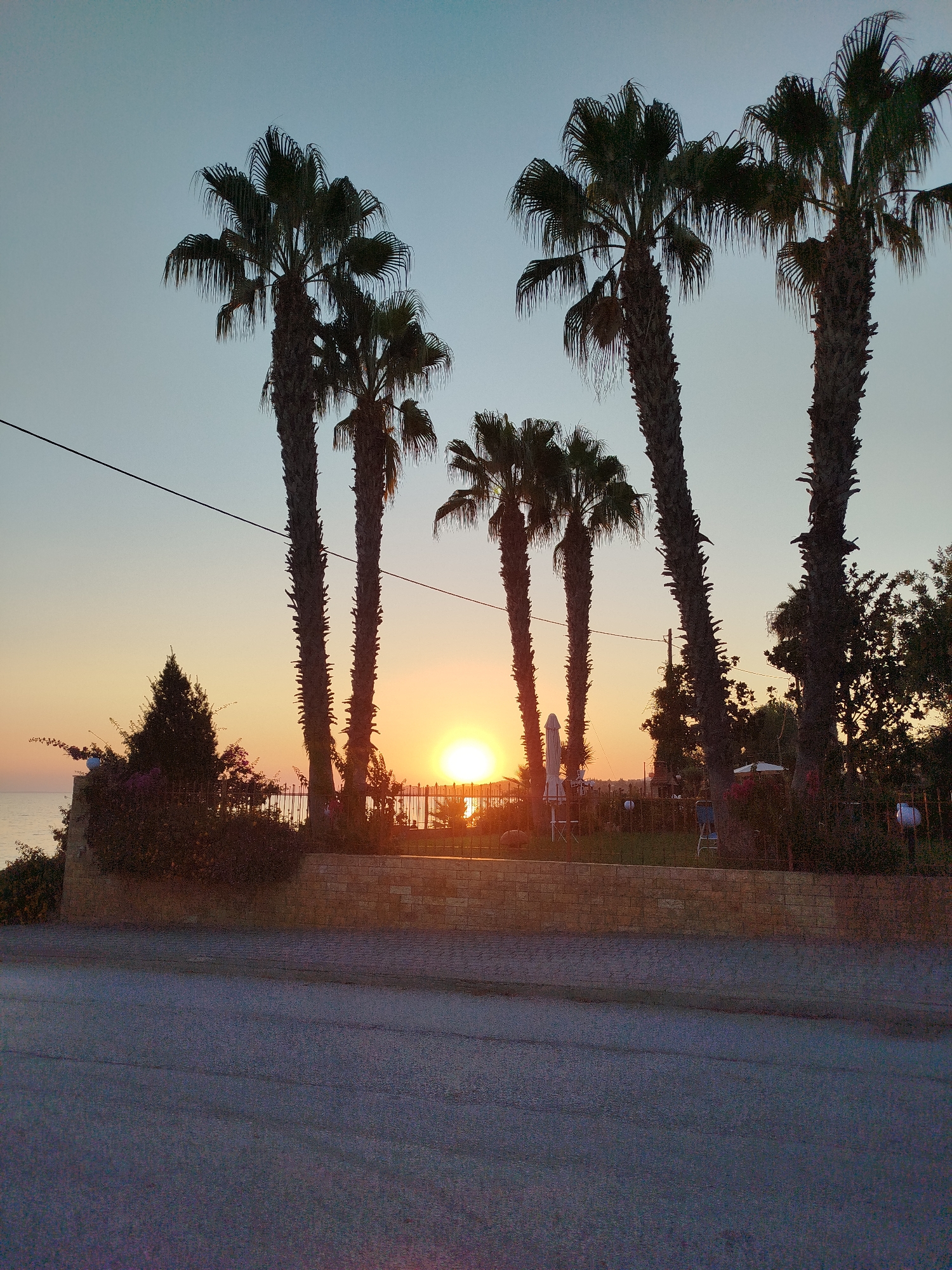 Quiet evening on the Aegean coast, Sithonia