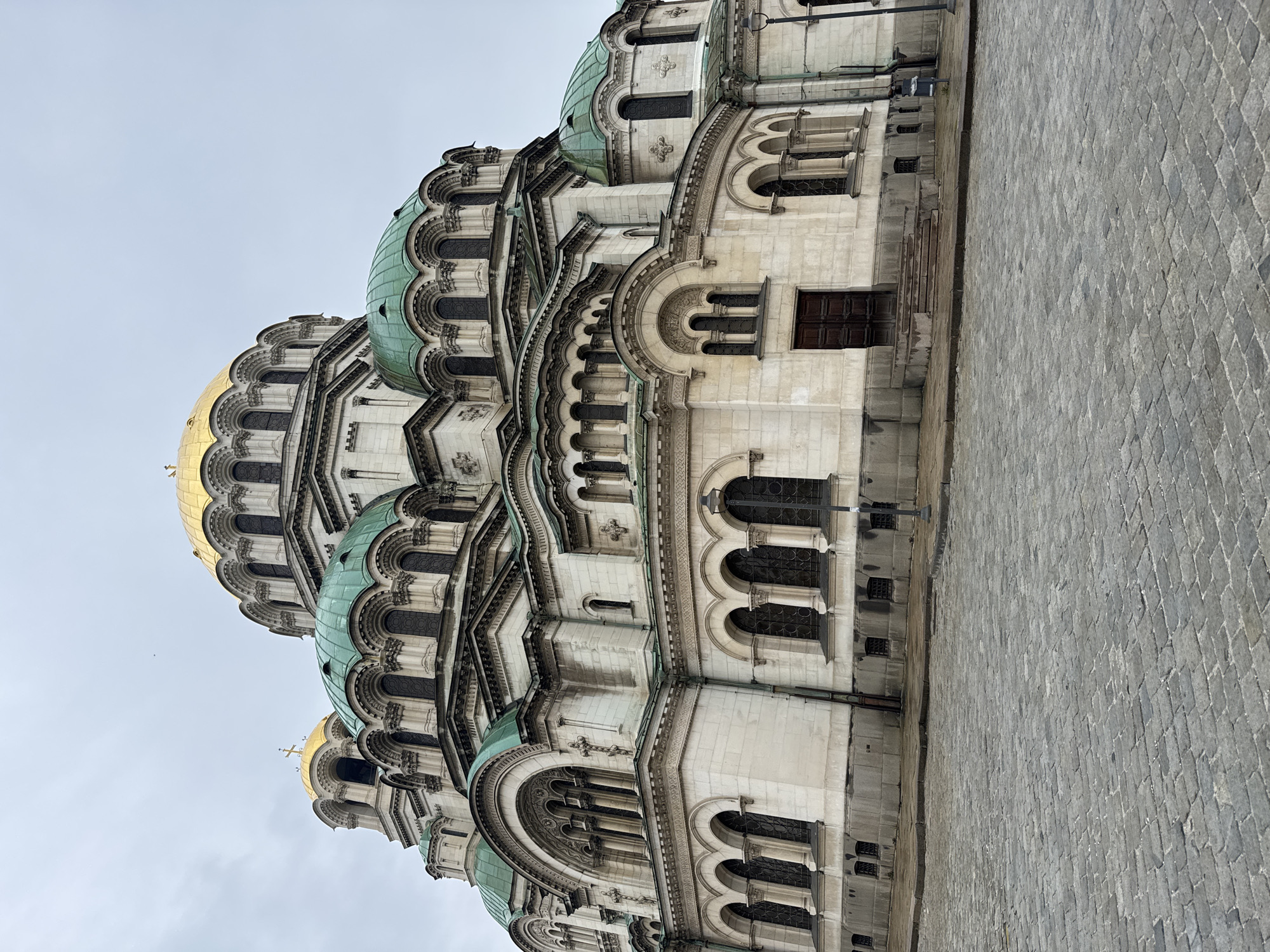 Alexander Nevsky Cathedral documented in Sofia, Bulgaria