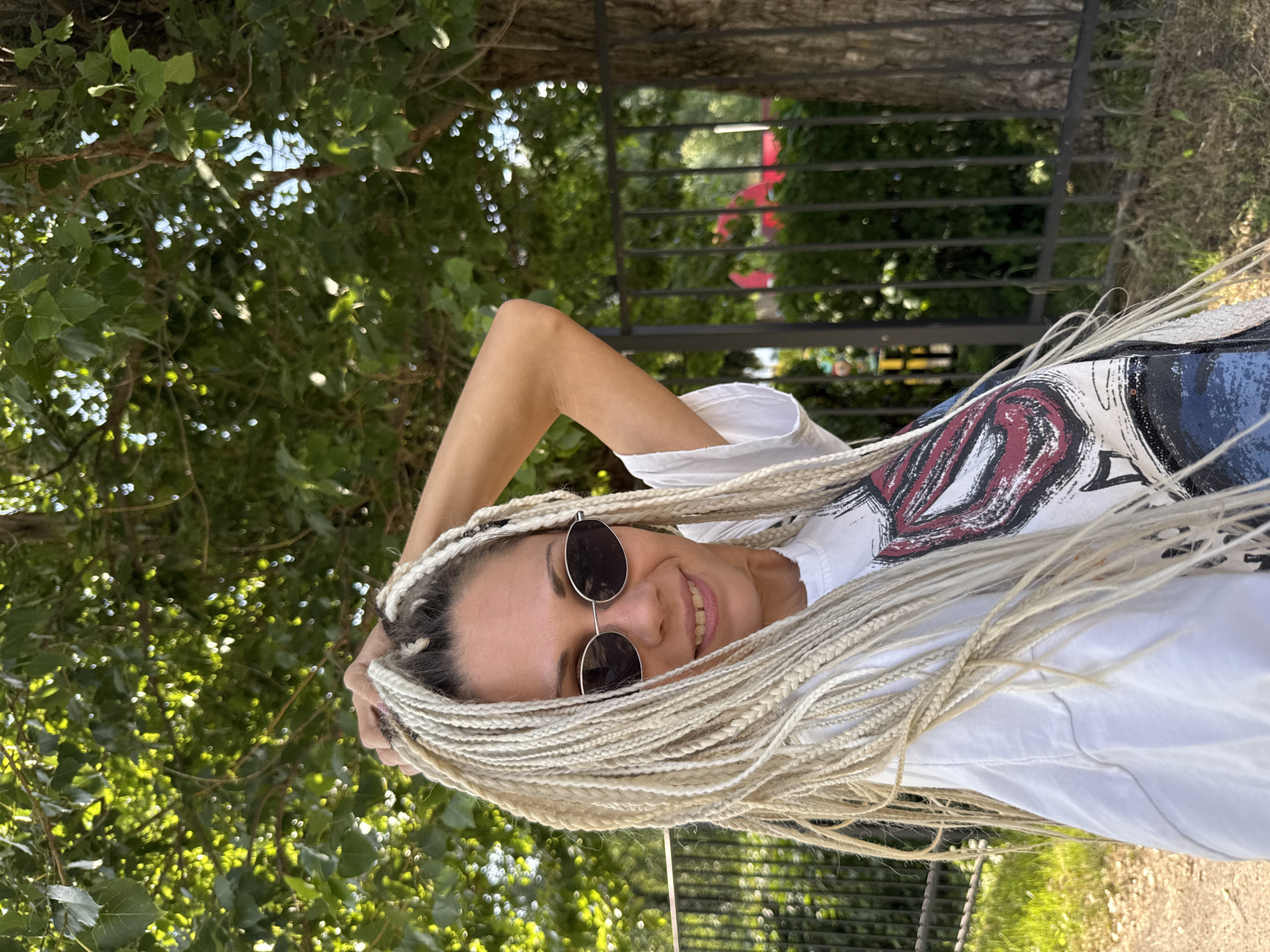 Summer forest walk in Rusanovo with a toddler and lollipop