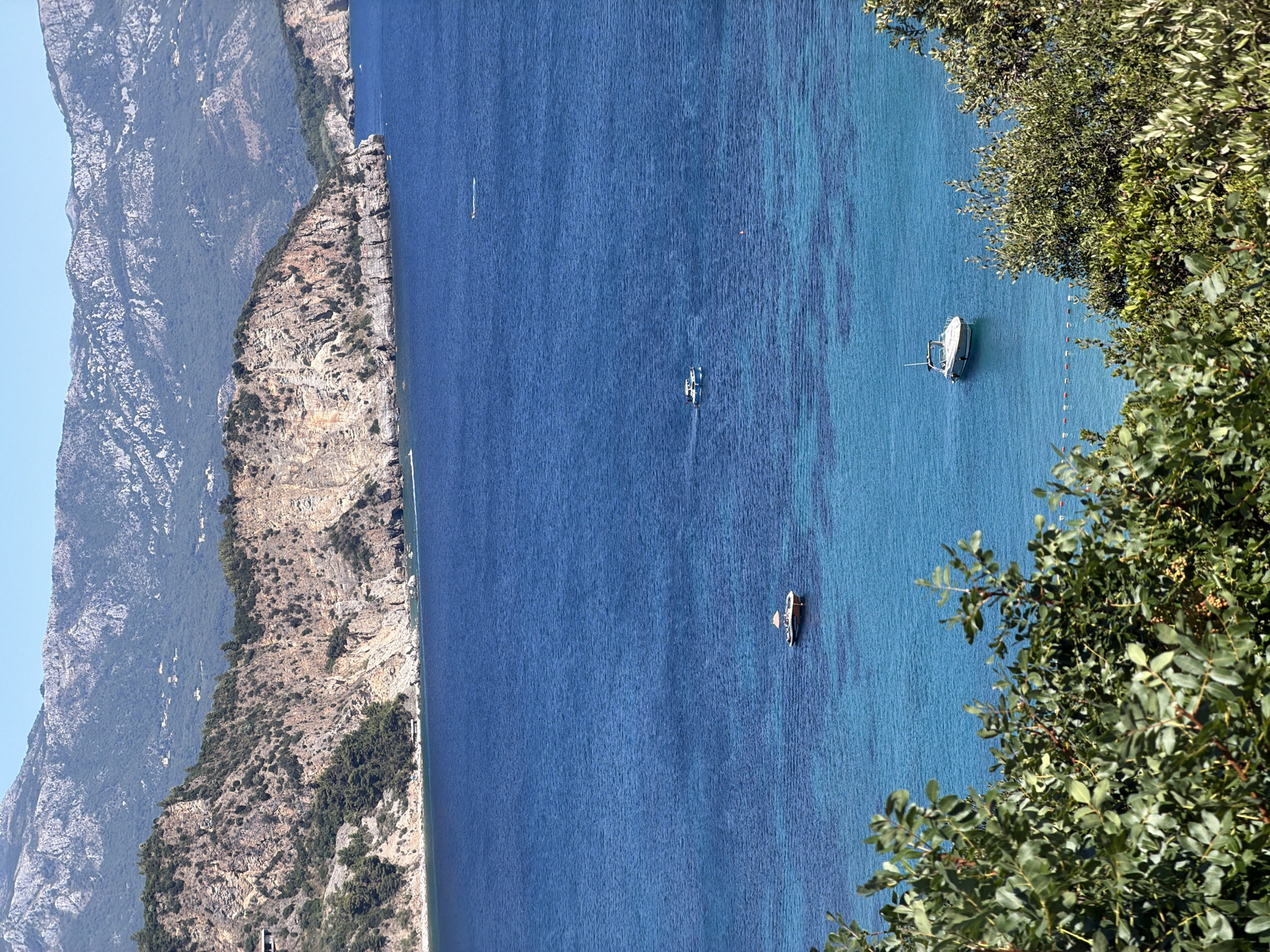 Adriatic coastline views near Dubraljevina, Montenegro