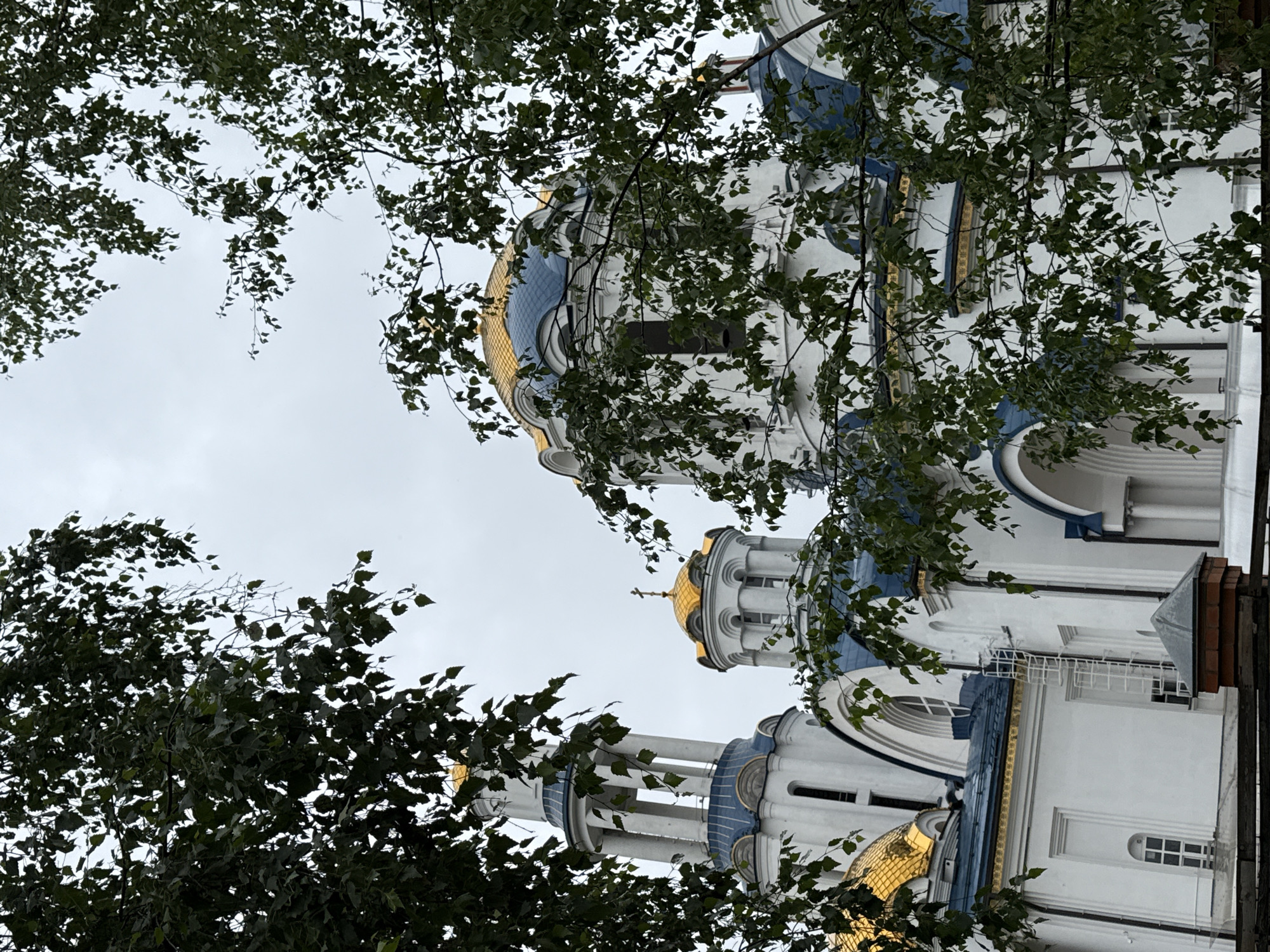 Morning visit to Church of Transfiguration in Moscow