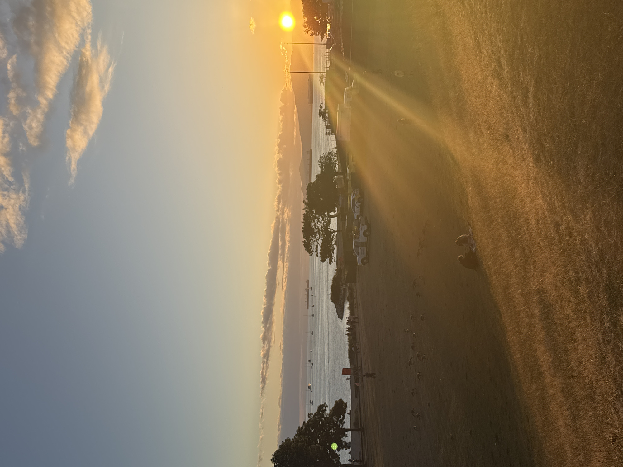 Sunset hour at Spanish Banks, Vancouver