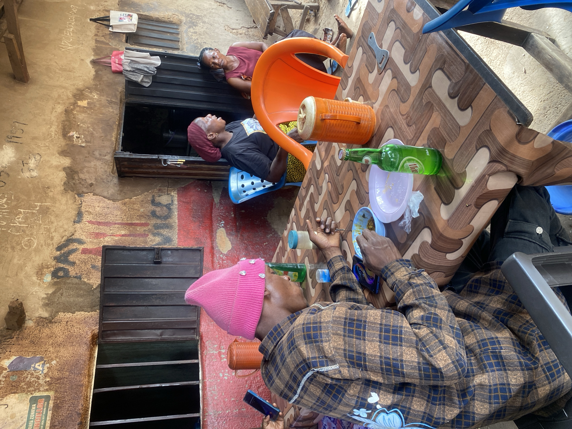 Market life unfolds in Rido, Nigeria commercial district