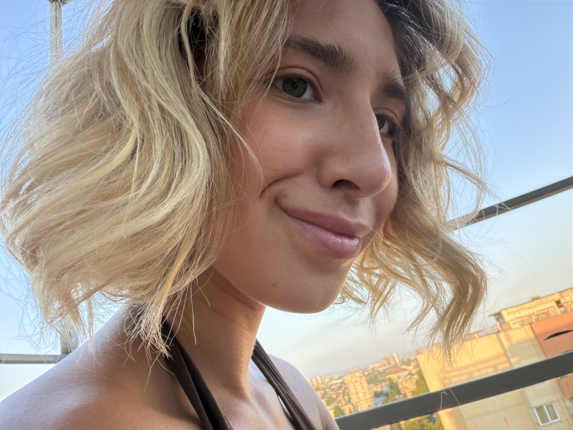 Rooftop hangout overlooking the Tbilisi skyline
