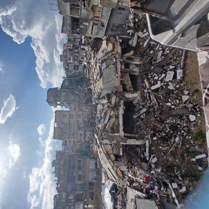 Witness documents Gaza City destruction and refugee camps