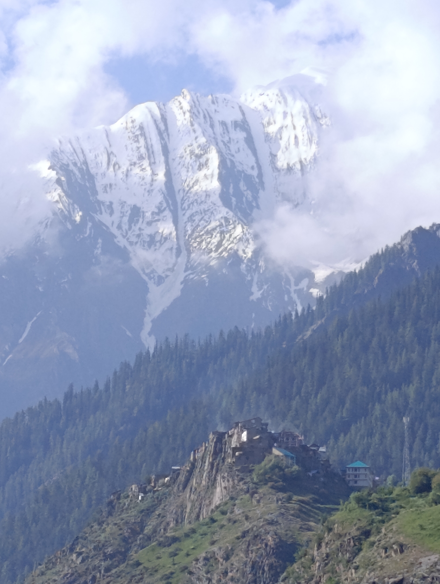 Snow peaks, pine forests, and village life in Kukumseri