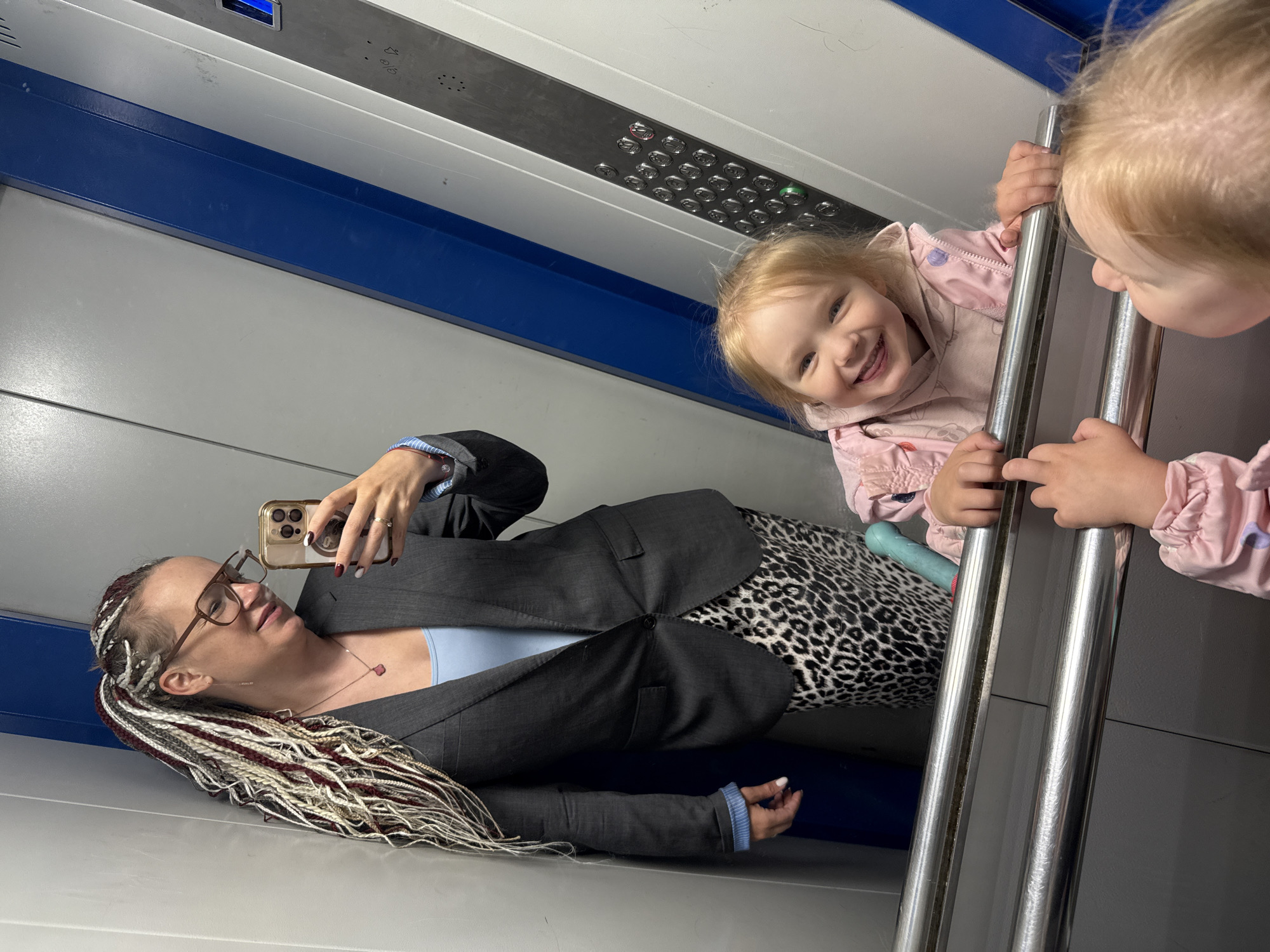 Everyday Moscow moments: selfies, scooters, tanks, and playtime