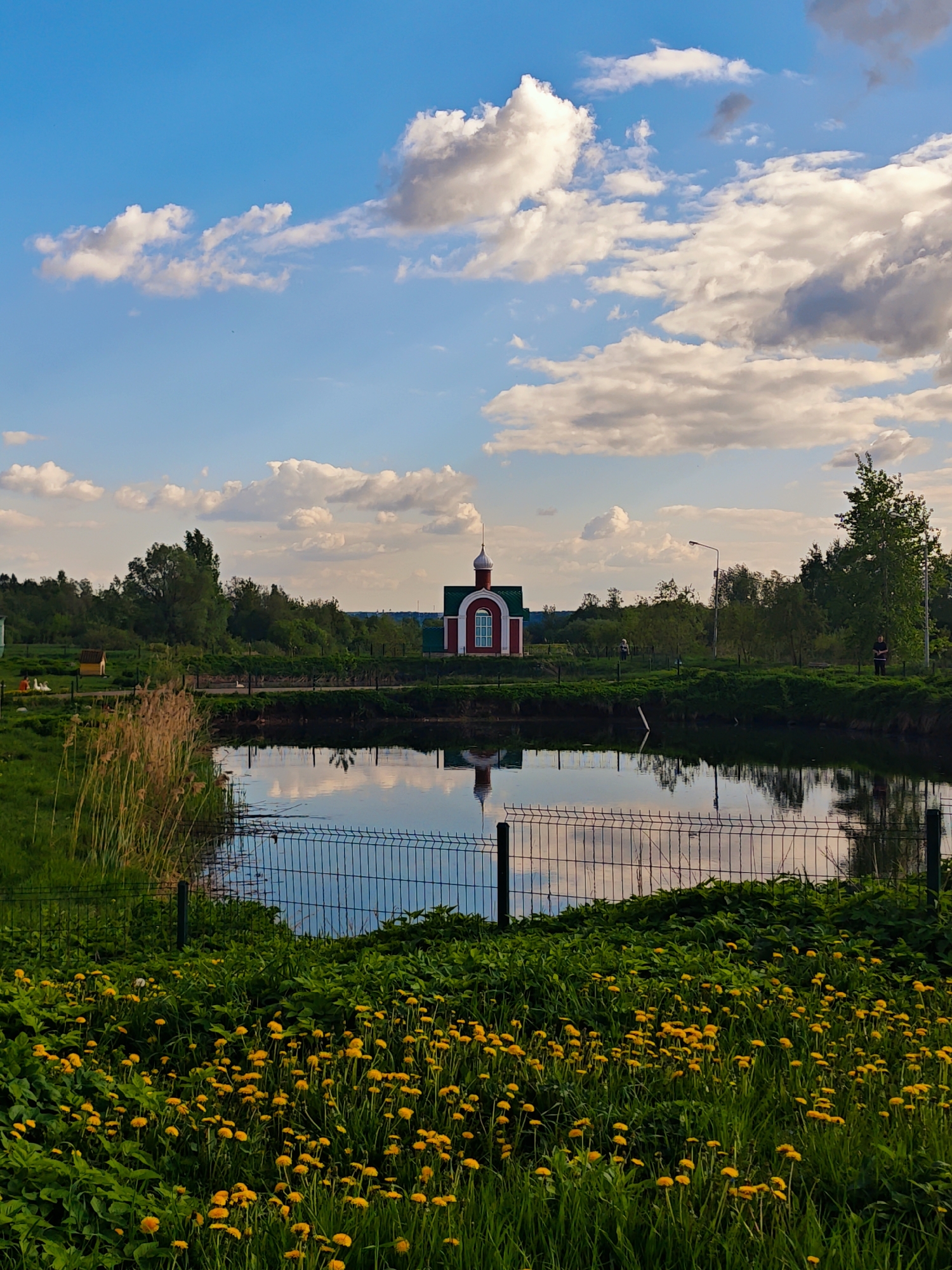 Monastery life documented in rural Russia with animals, architecture