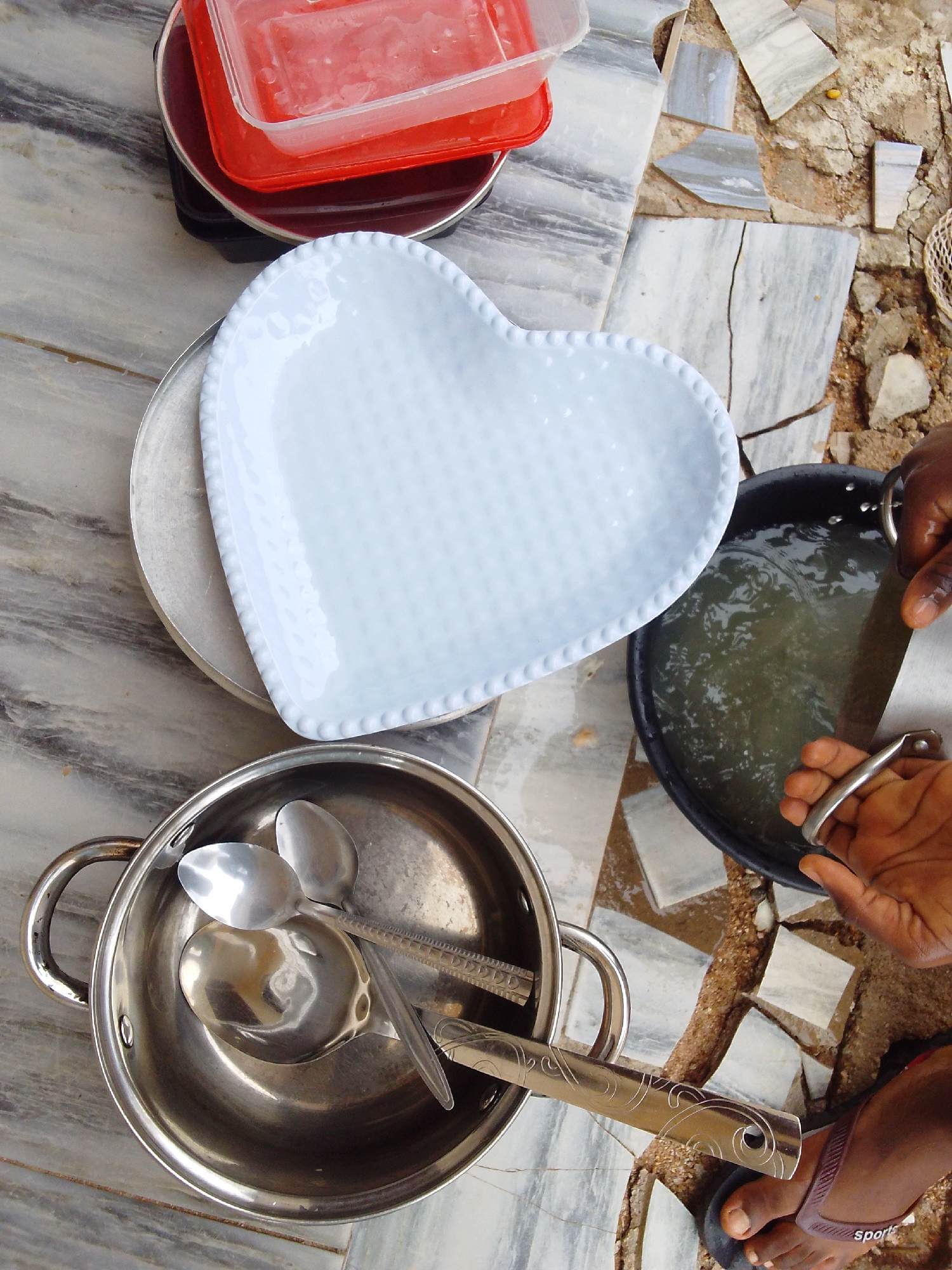 Everyday life and infrastructure in a Kuson, Nigeria neighborhood